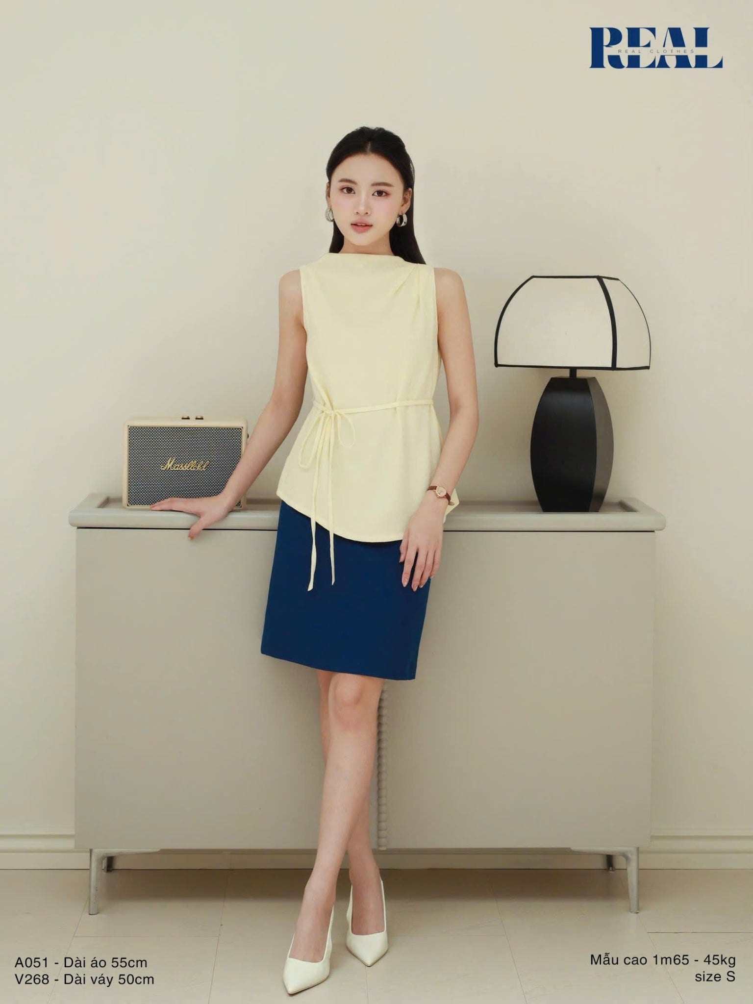 Áo Janet vàng mỡ gà