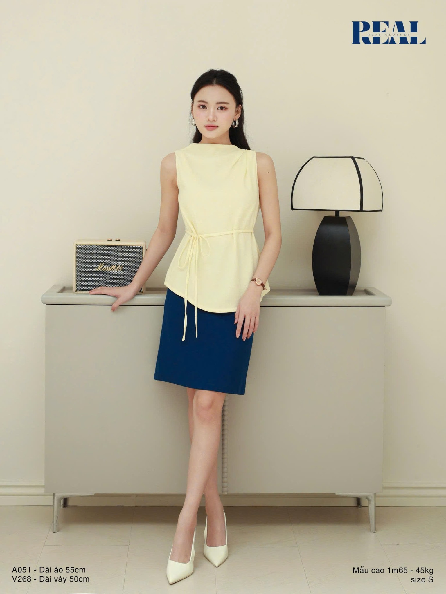 Áo Janet vàng mỡ gà