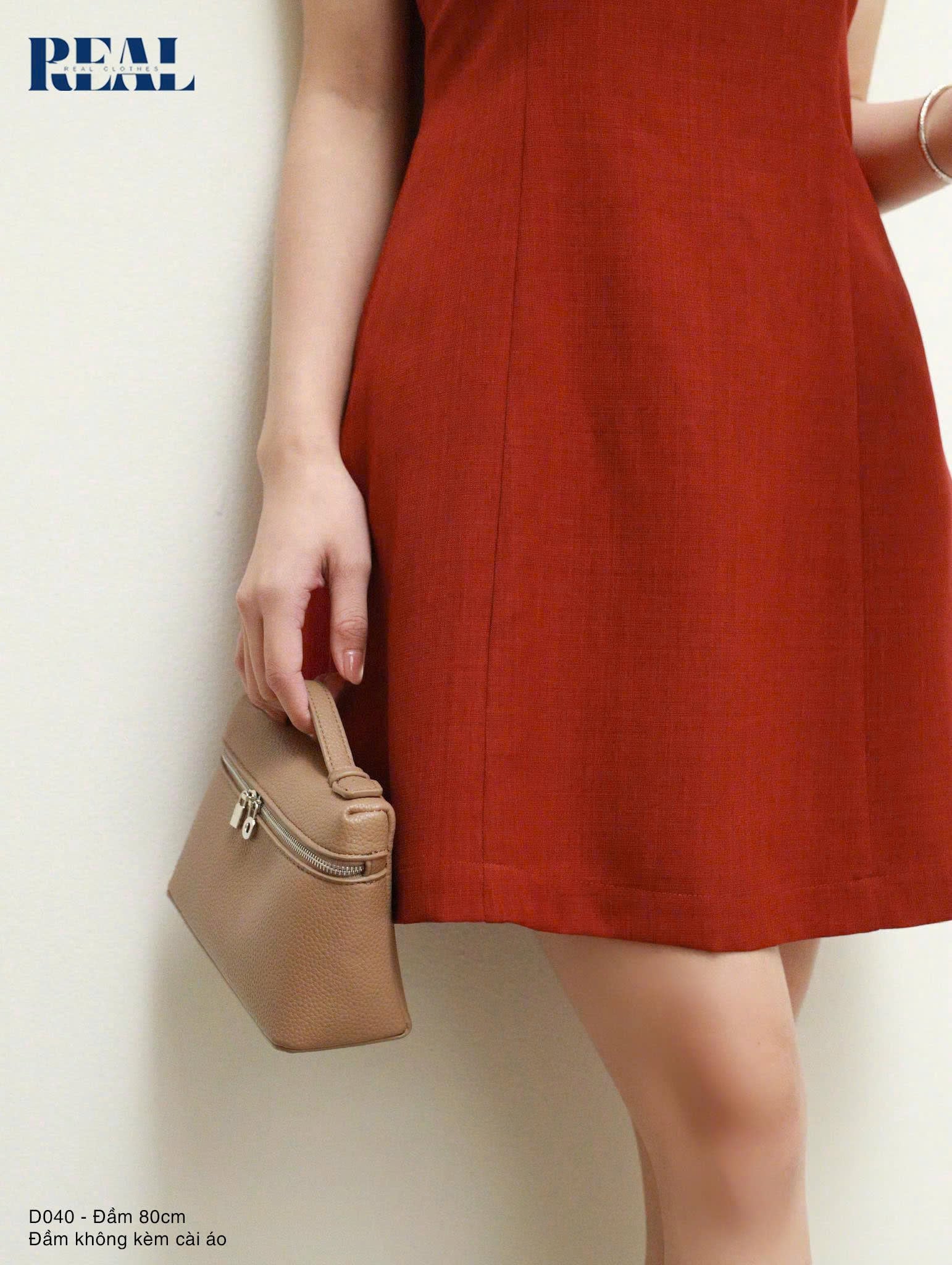 Đầm 8 mảnh Jennie gạch