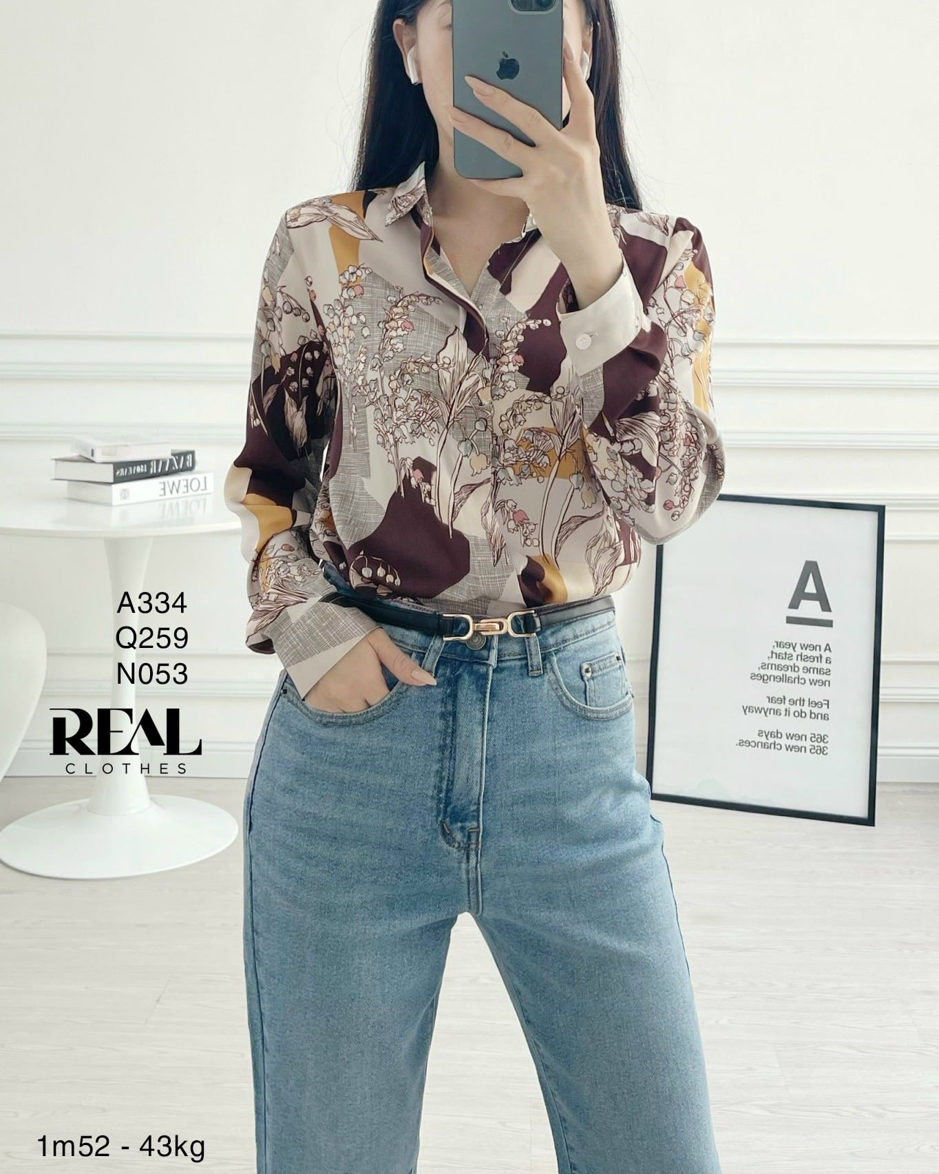 Sơ mi họa tiết SALE