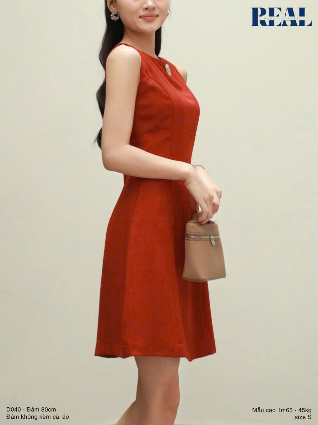 Đầm 8 mảnh Jennie gạch