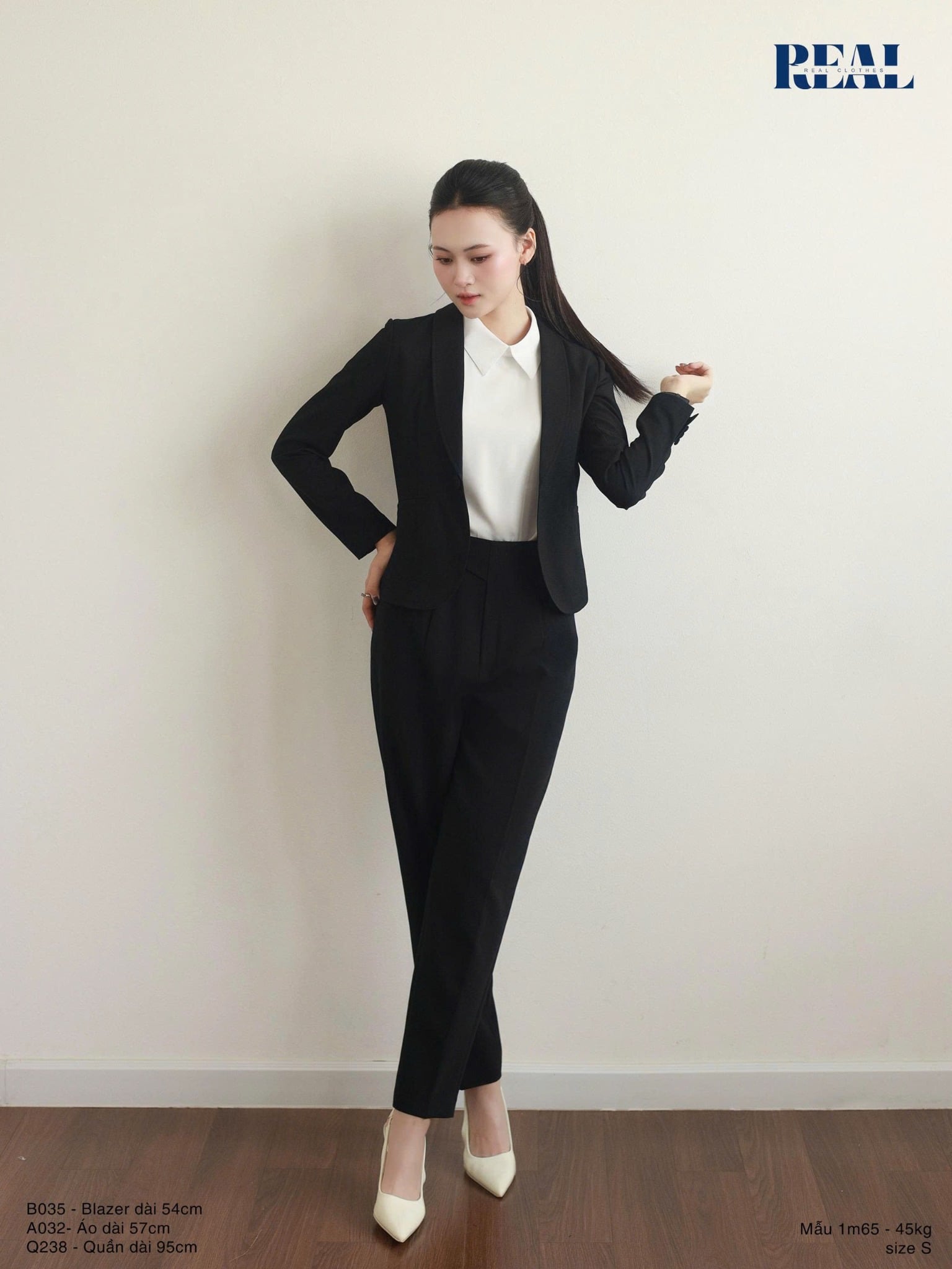 Sơ mi Paris trắng