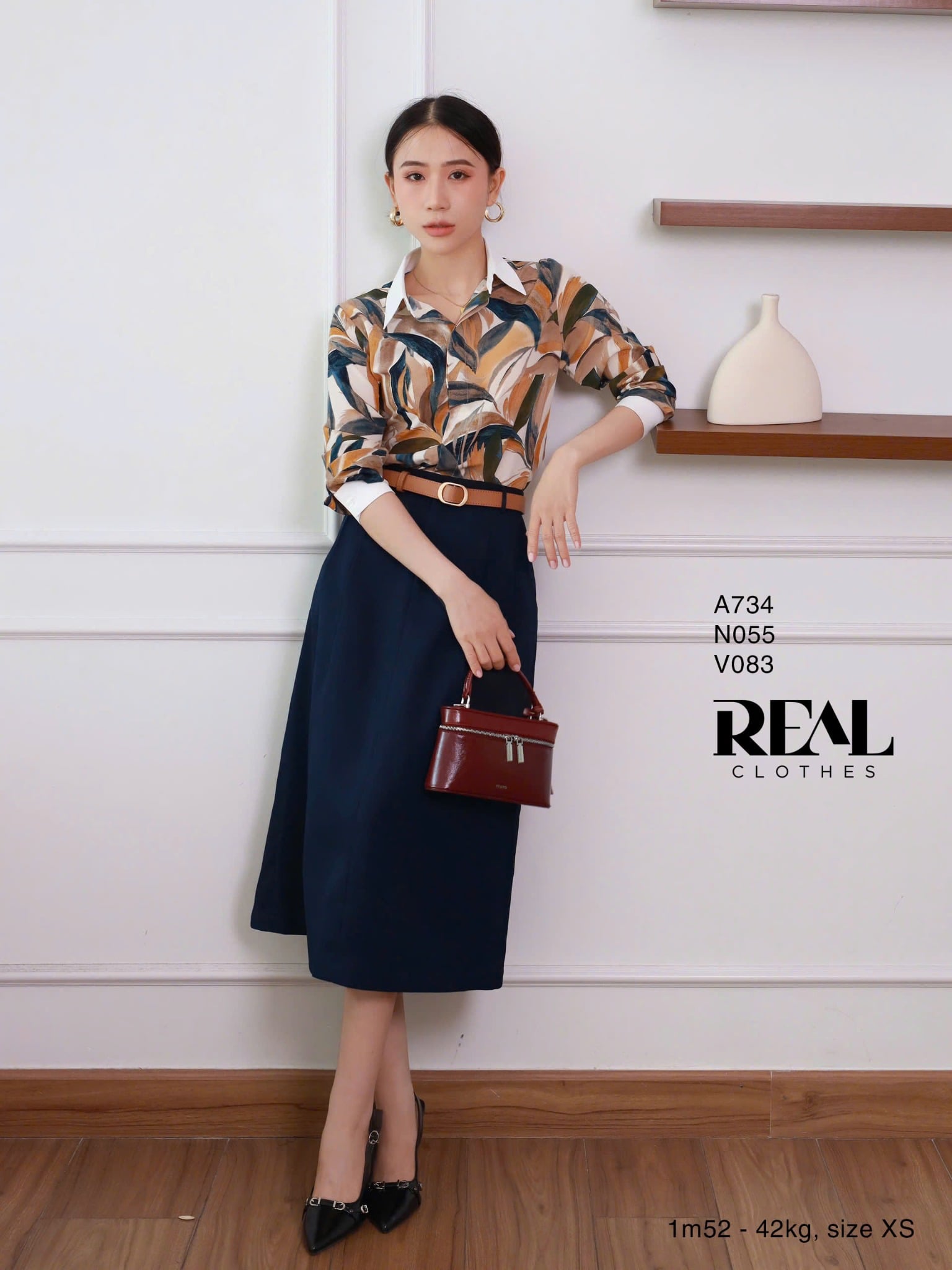 Sơ mi phối cổ nhiều màu SALE