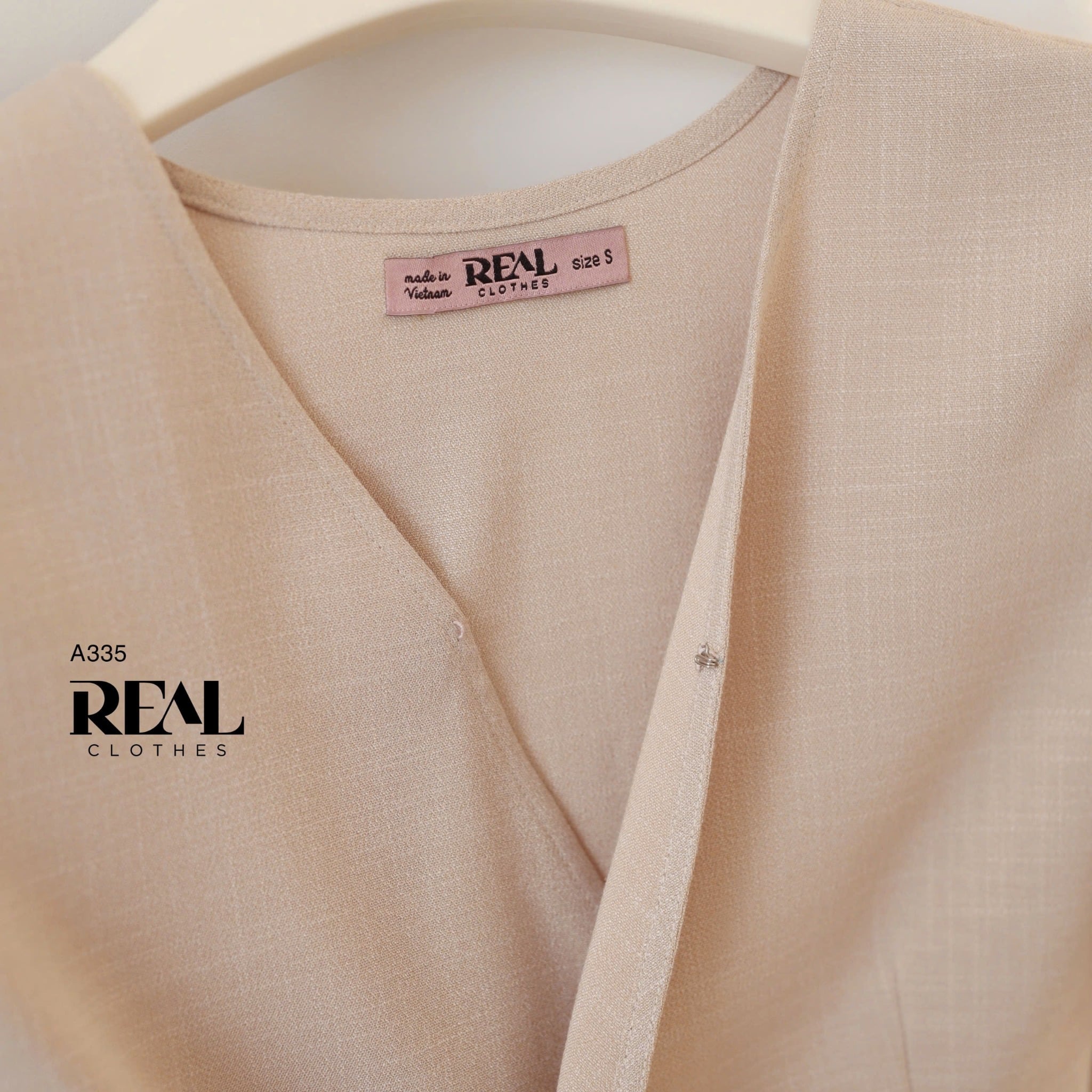 Áo chéo linen bạc xỉu SALE