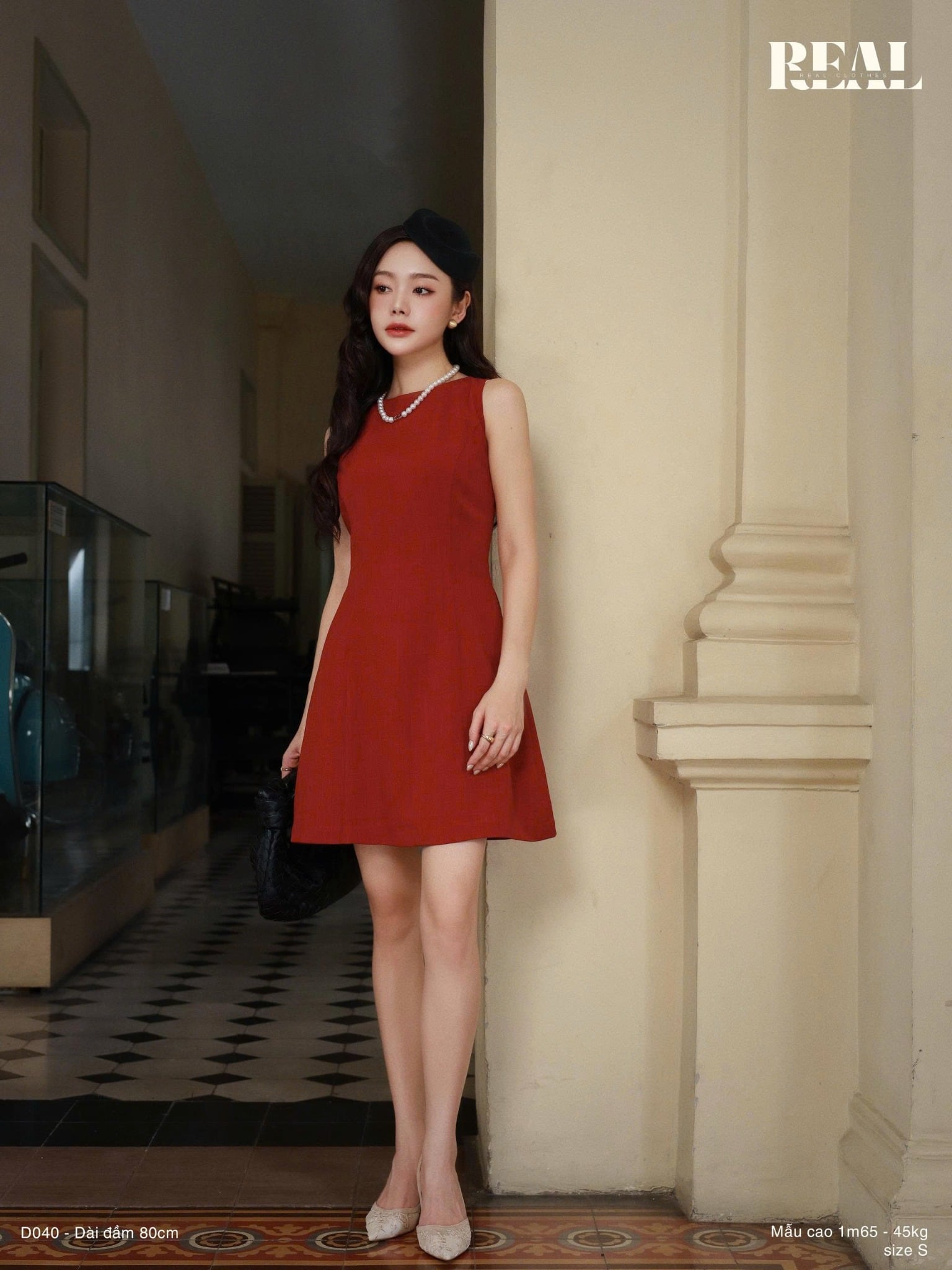 Đầm 8 mảnh Jennie gạch