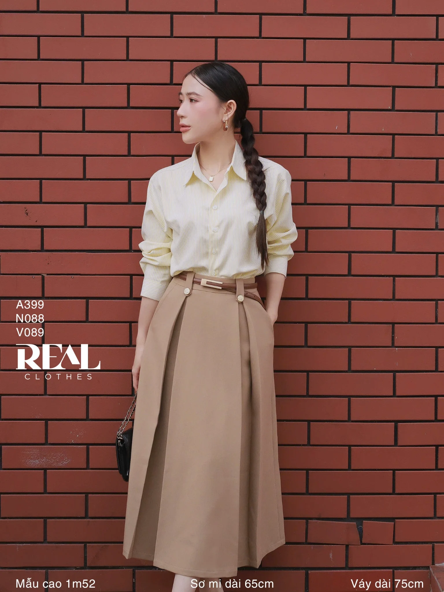 Sơ mi form rộng SALE - size L