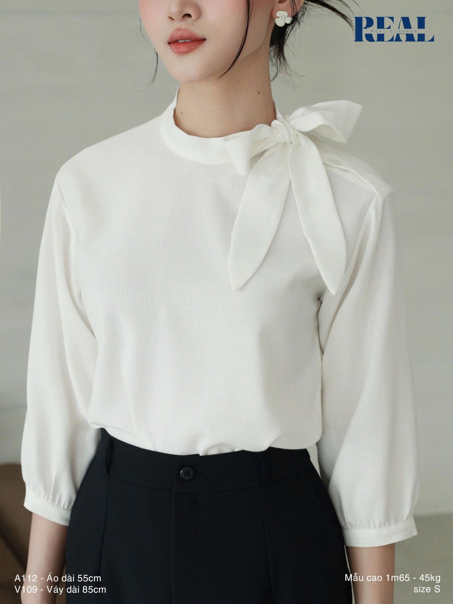 Váy suông đen 2026