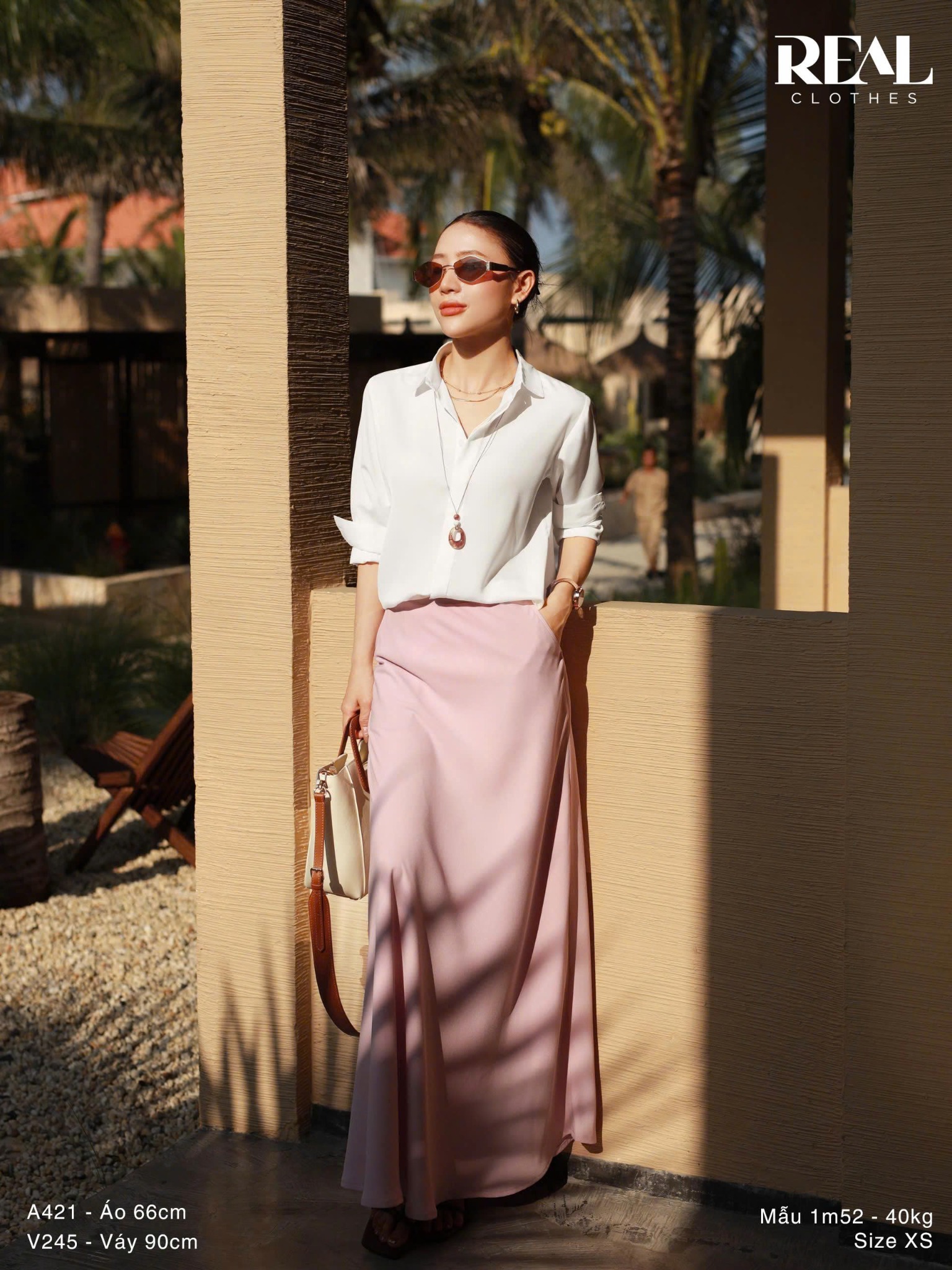 Sơ mi cổ mềm trắng