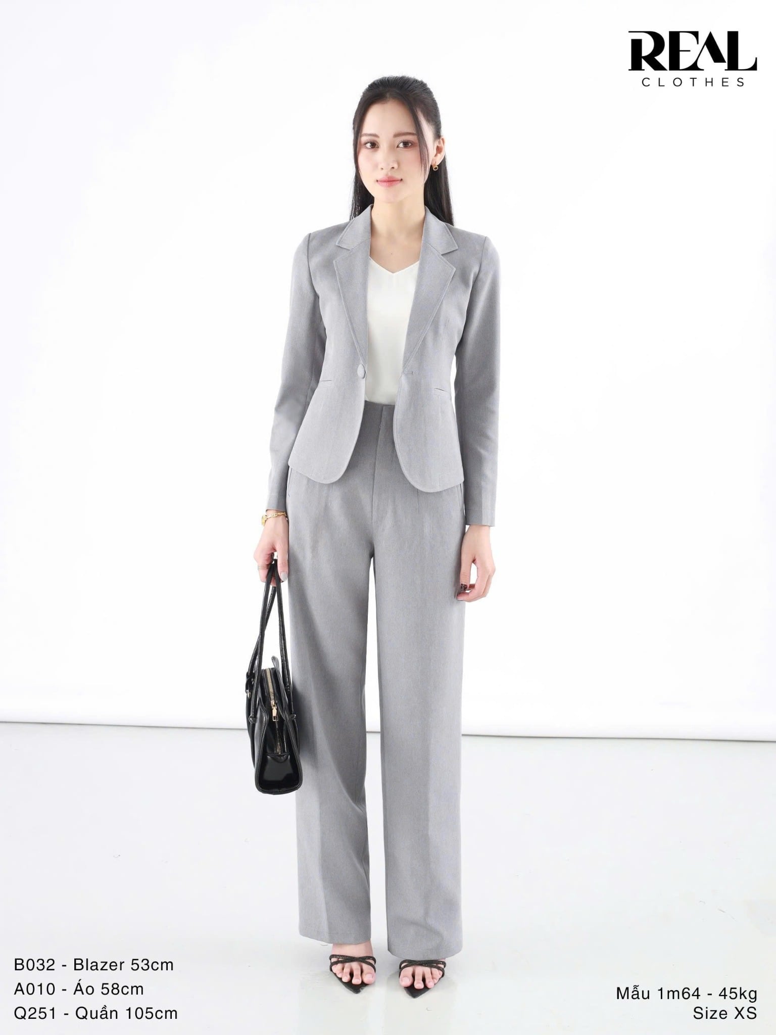 Blazer Office xám SALE - size M