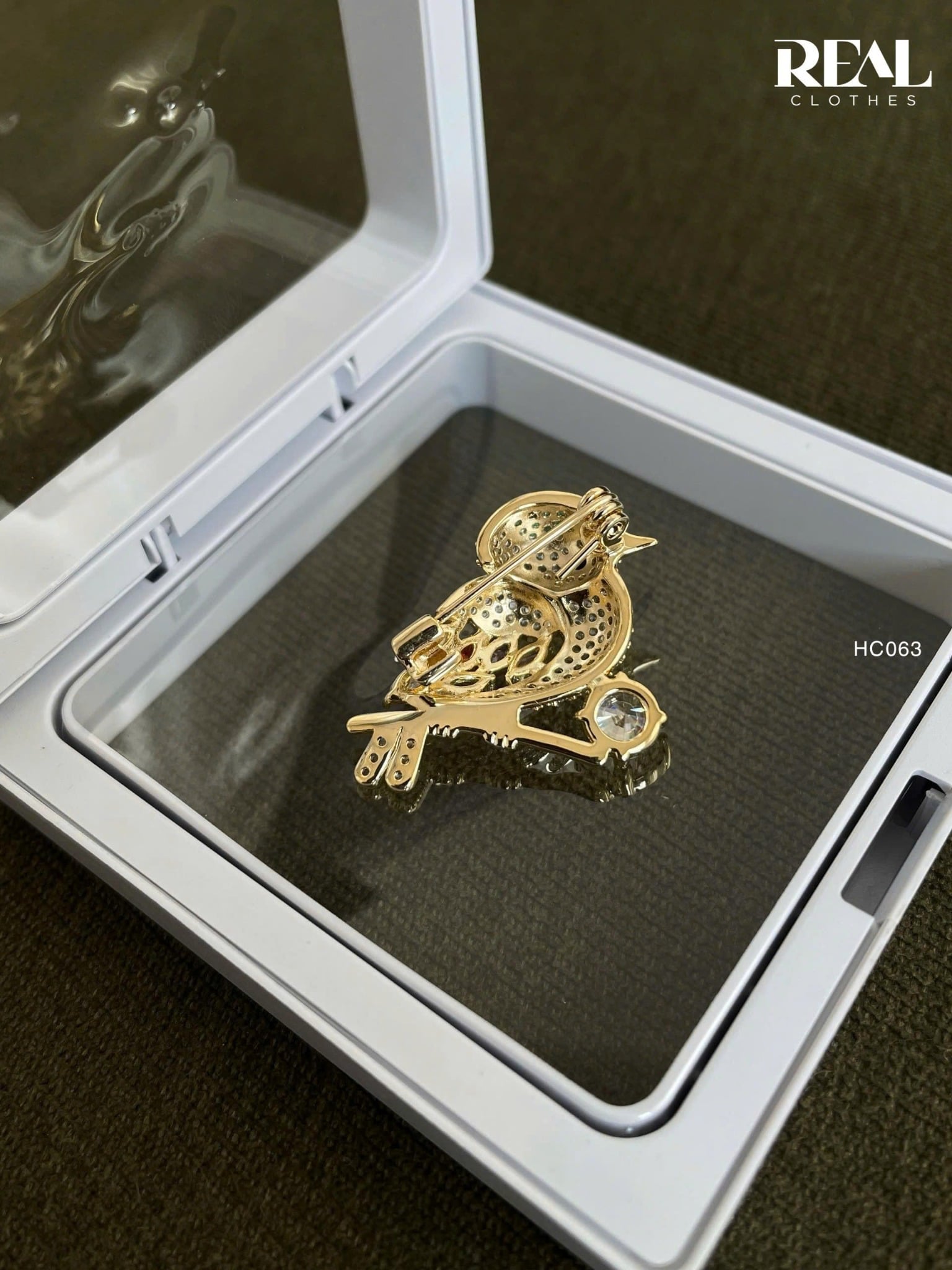 Cài áo Premium chim sẻ