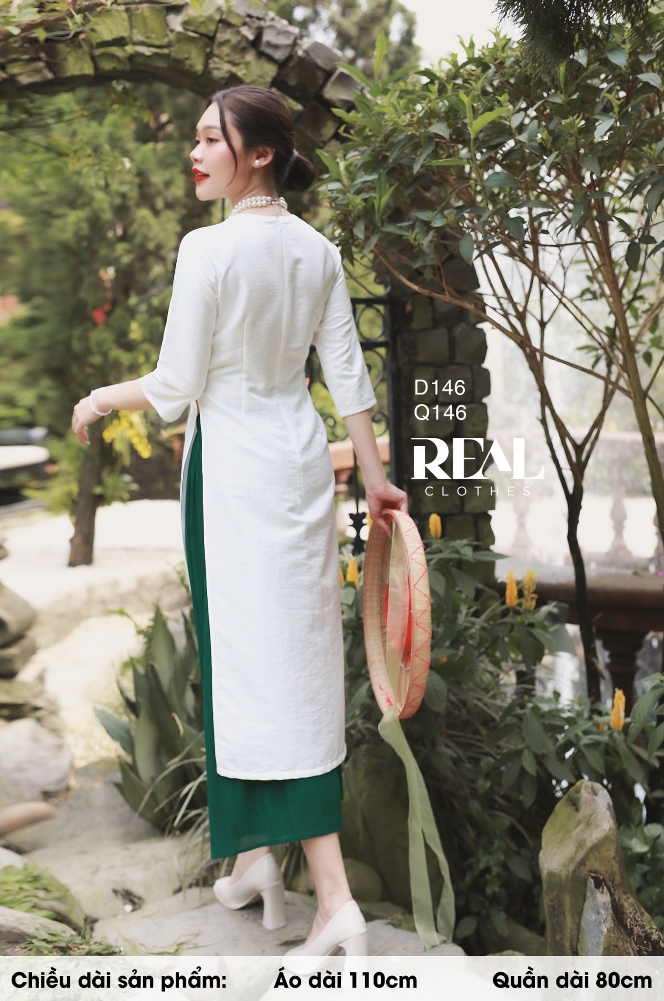 Áo dài cách tân trơn