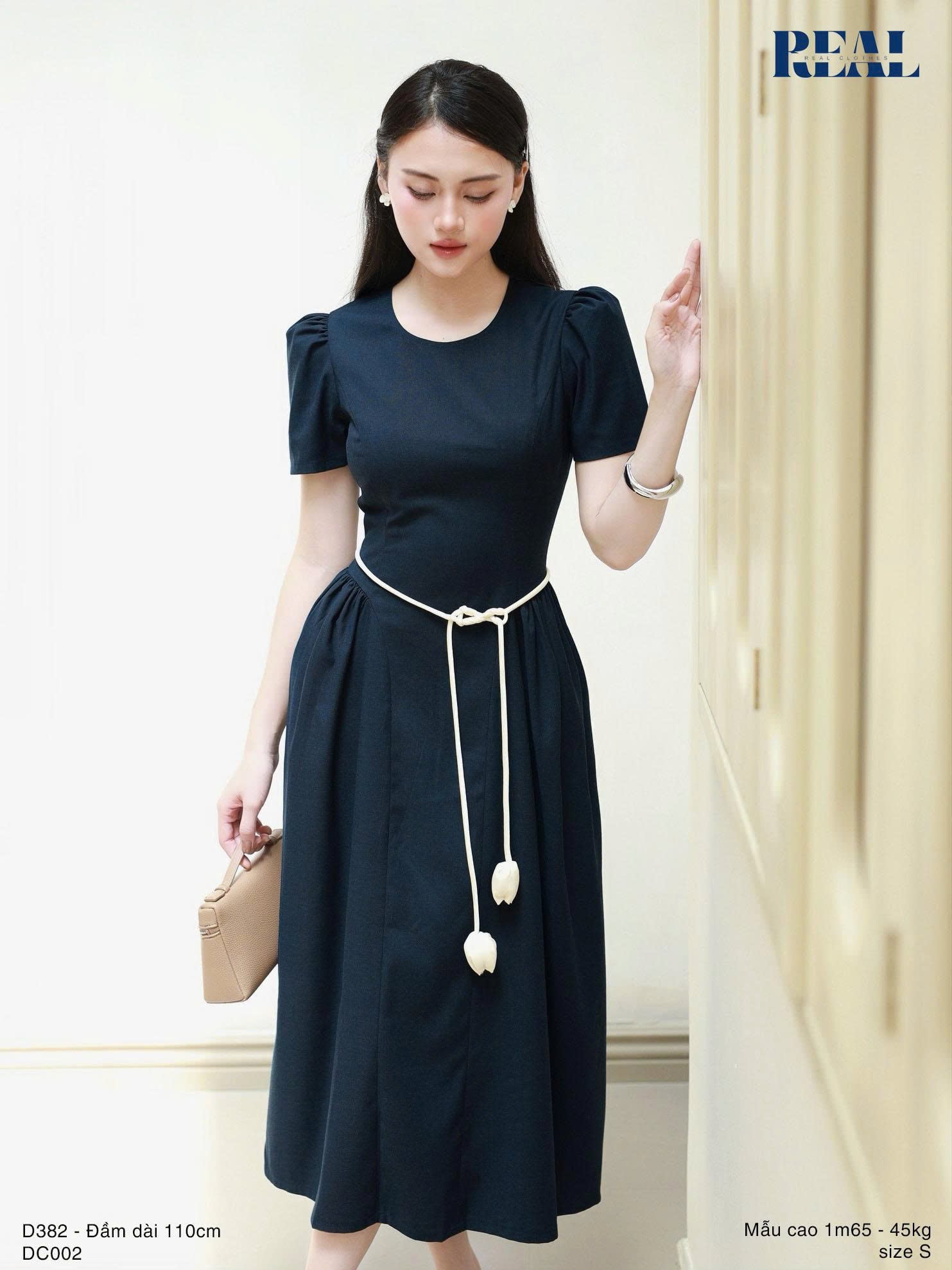  Đầm Julia xanh đen 