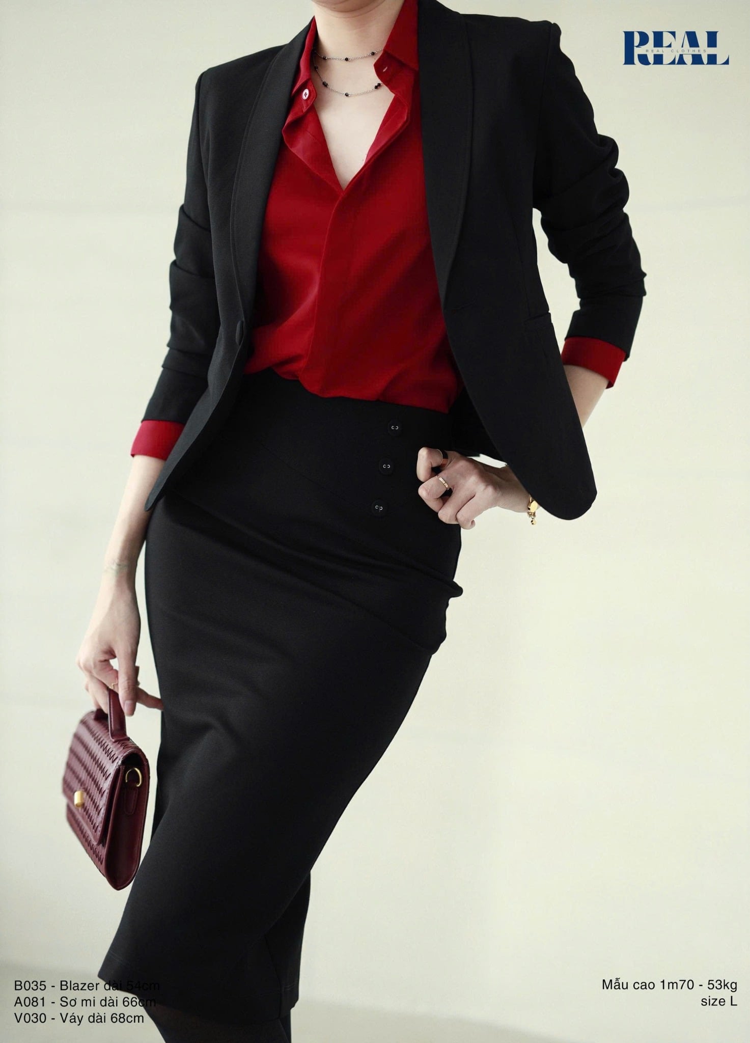 Bút chì thun tôn eo đen