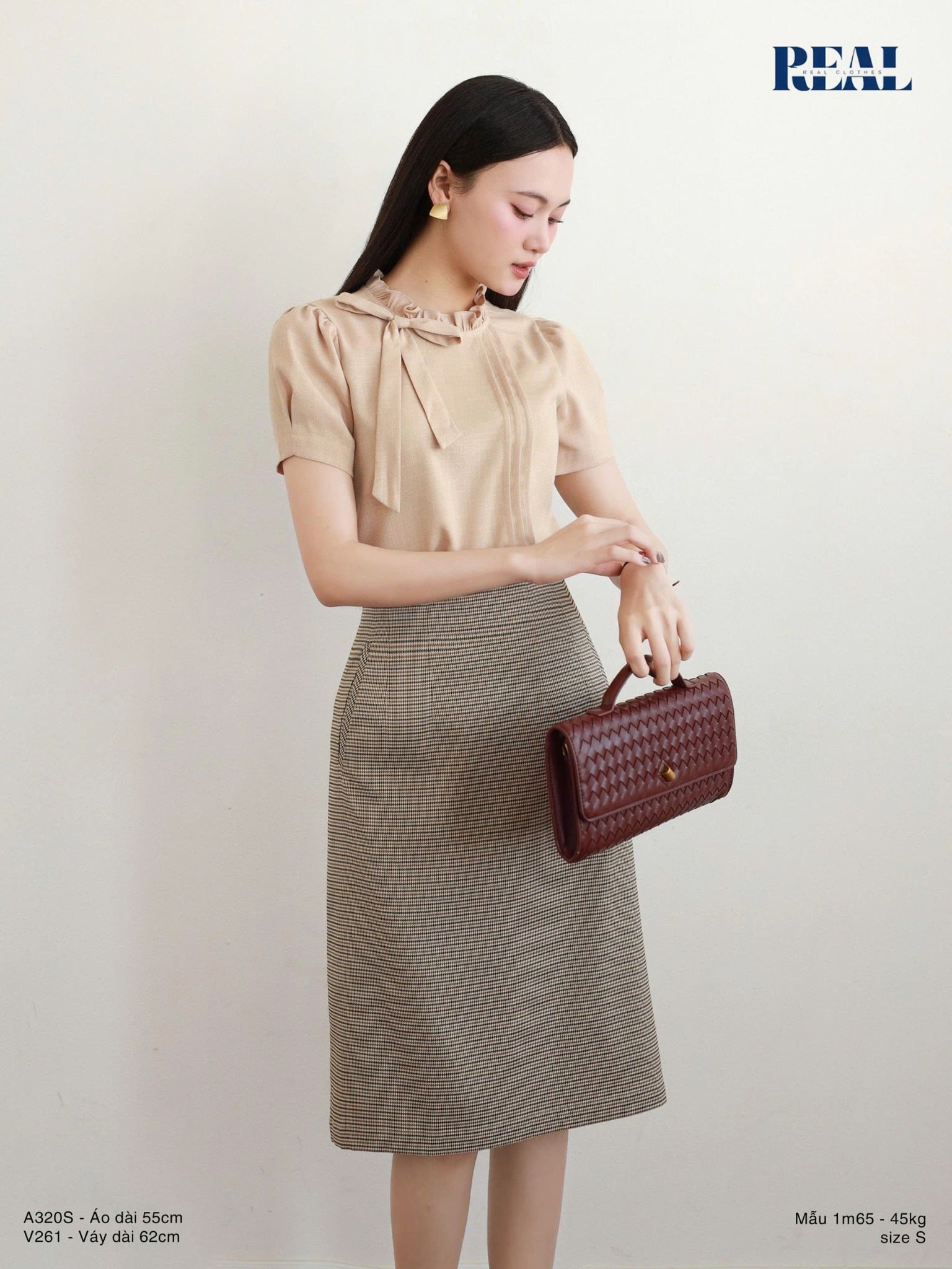  Váy Tokyo midi họa tiết 