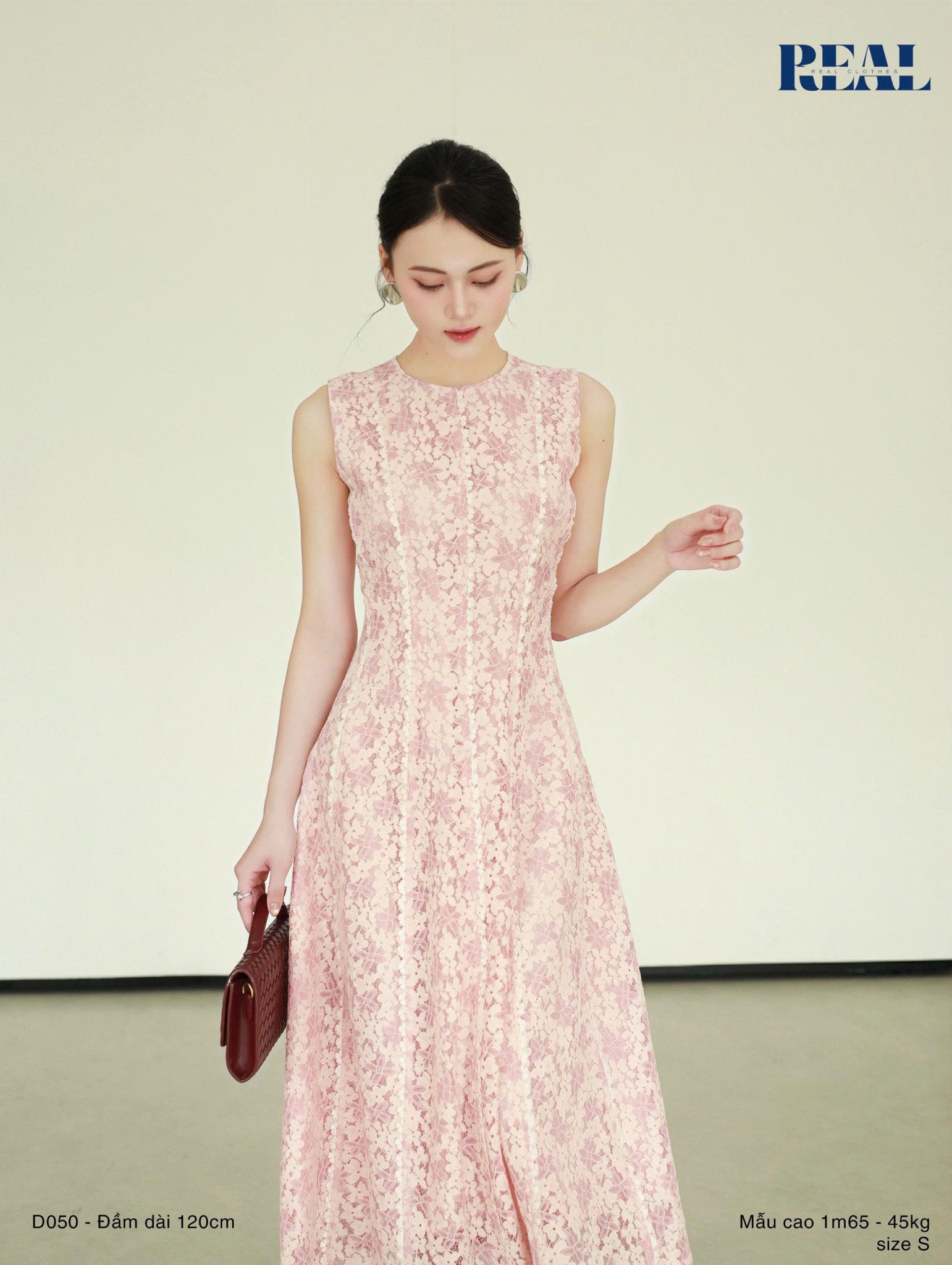 Đầm Tuyết Mai hồng