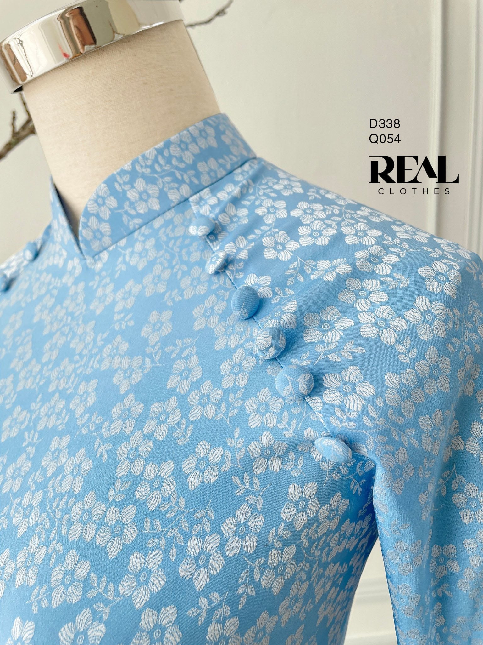 Áo dài truyền thống Nhã An tay dài