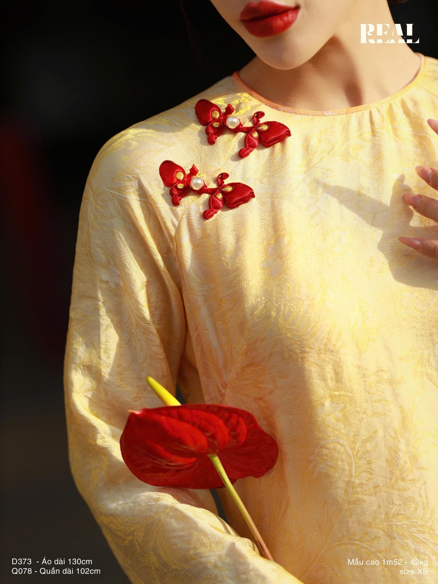 Áo dài 2 tà Lụa Là