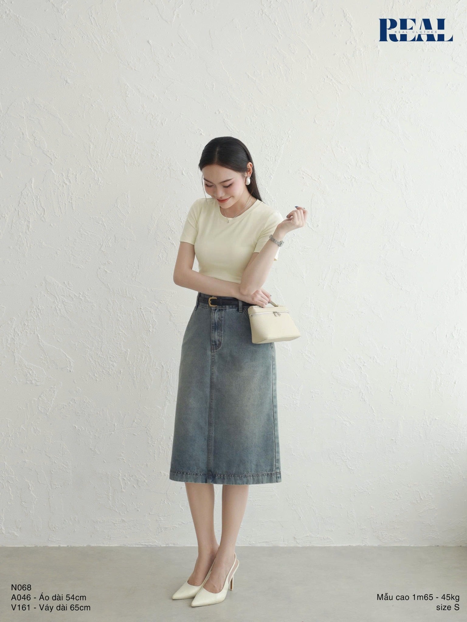  Váy Jeans ngắn 