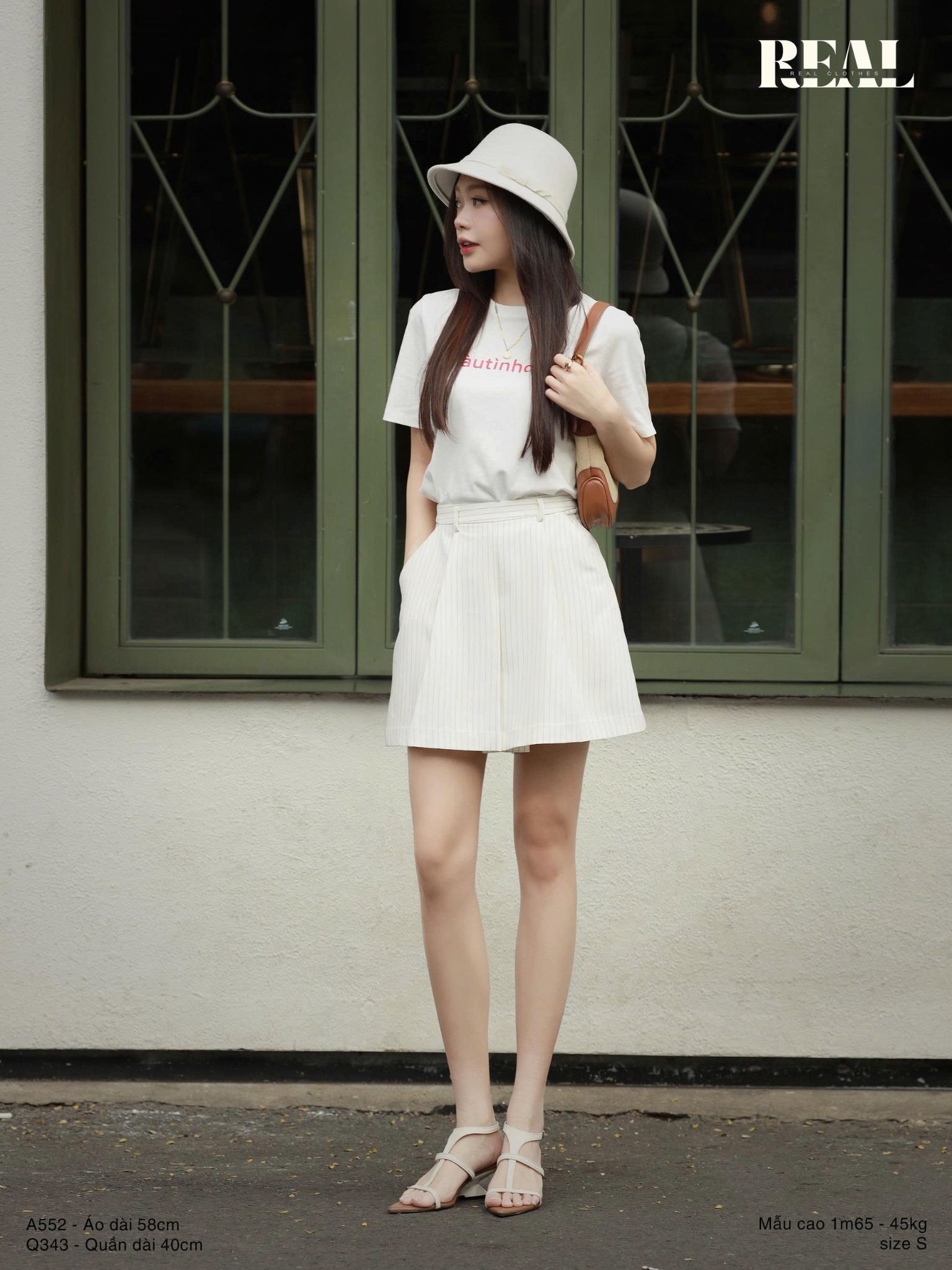 Áo thun cotton GIÀU TÌNH CẢM trắng SALE