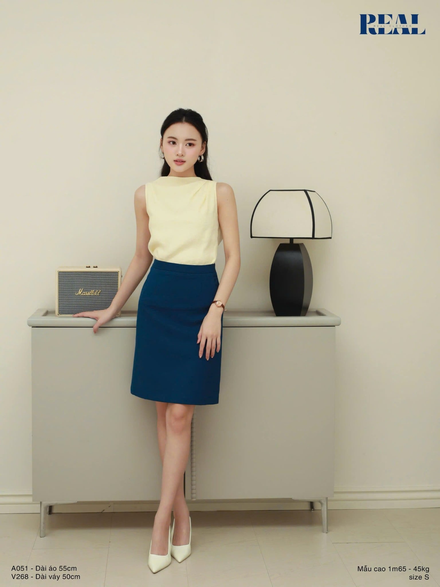  Áo Janet vàng mỡ gà 