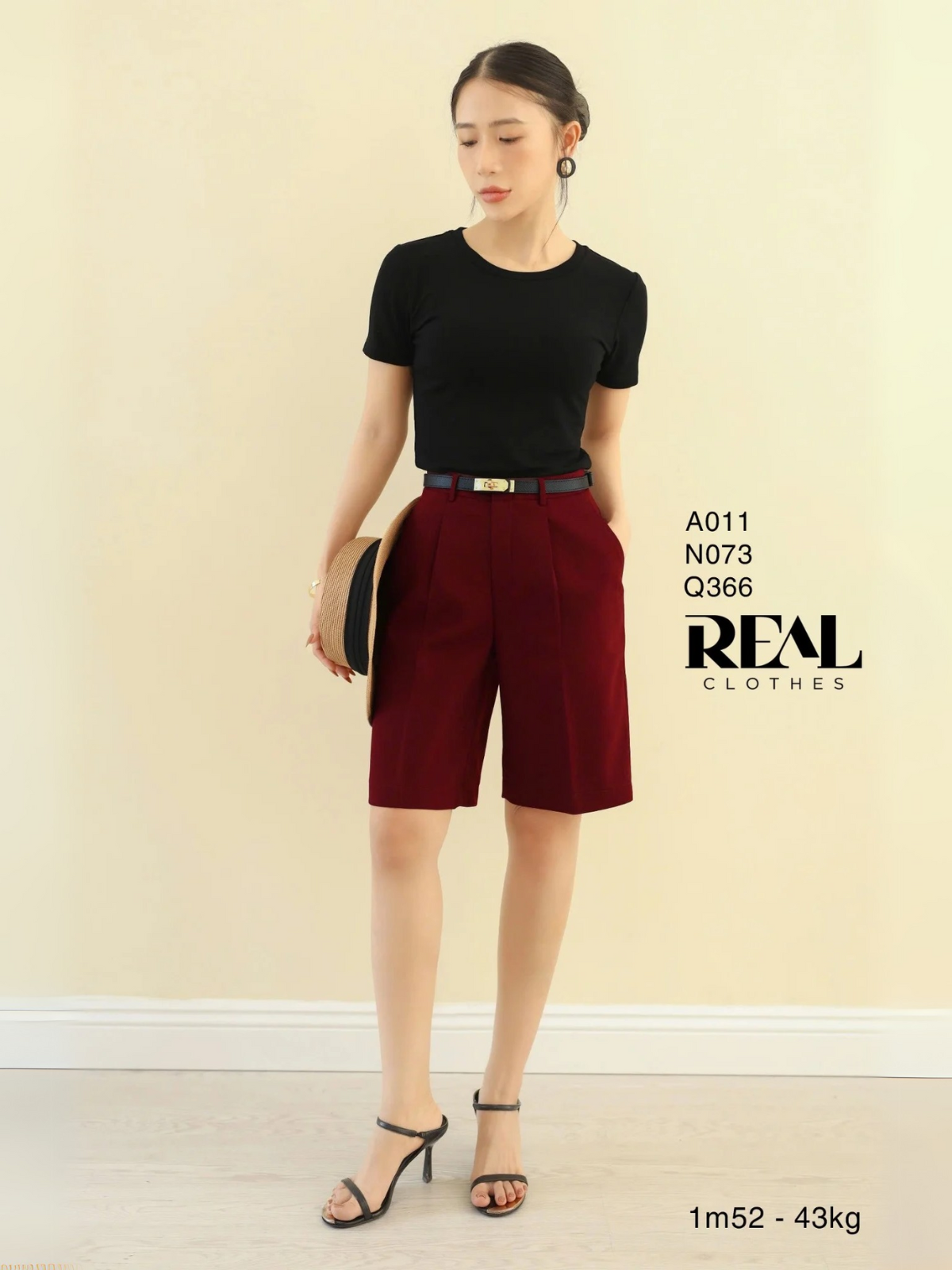 Quần midi cindy FINAL SALE