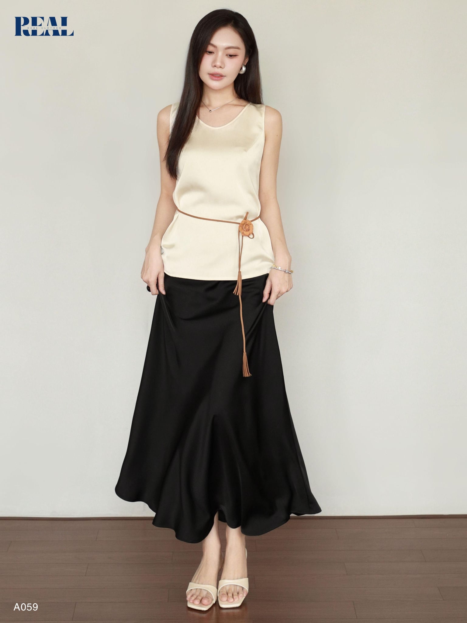 Áo lụa basic
