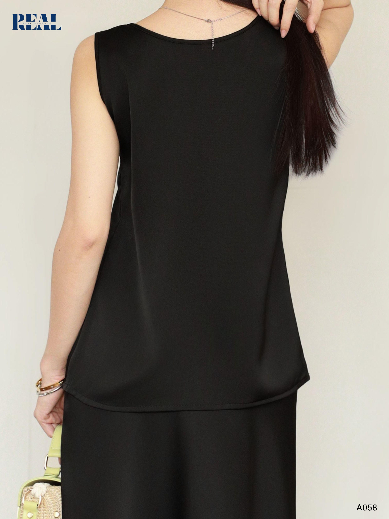 Áo lụa basic