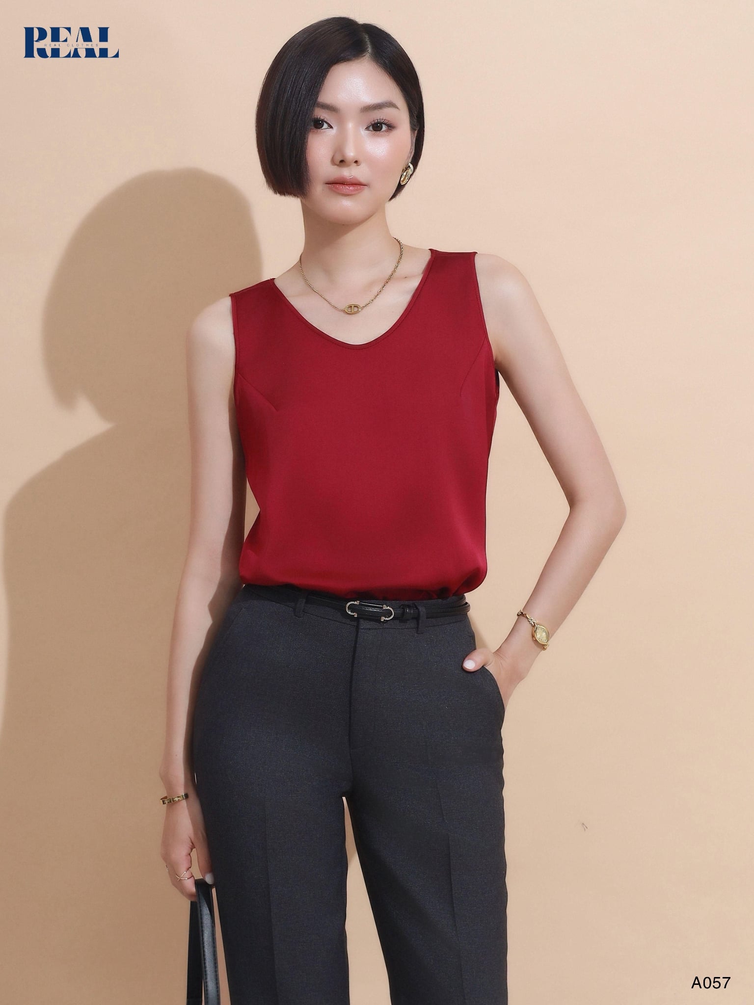 Áo lụa basic