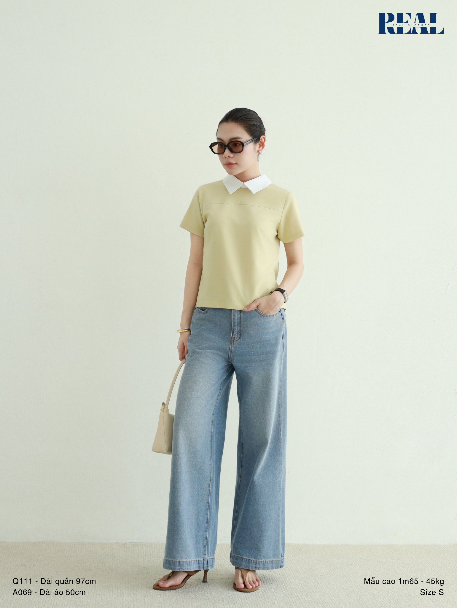 Quần Jeans suông