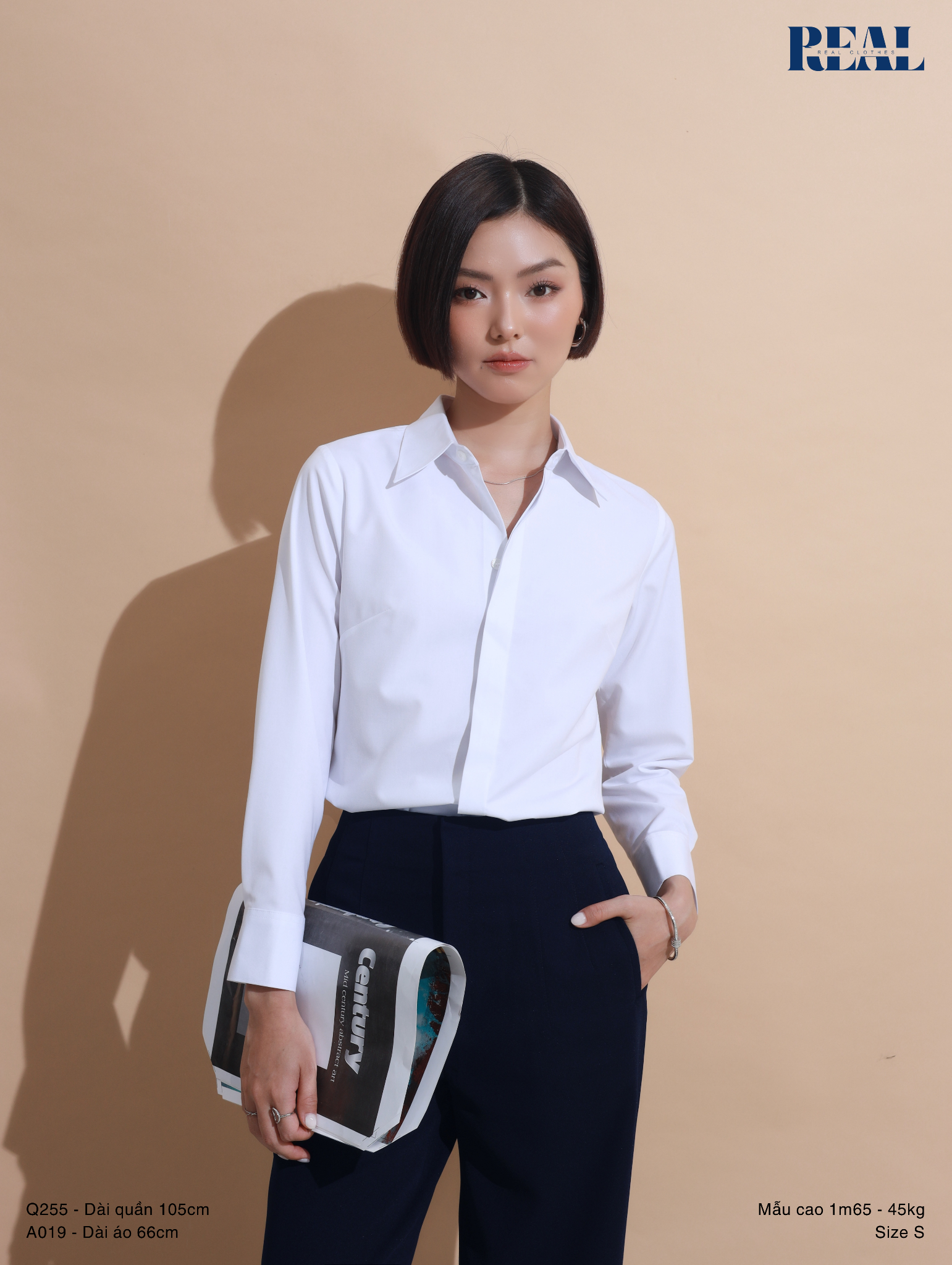 Sơ mi Office trắng