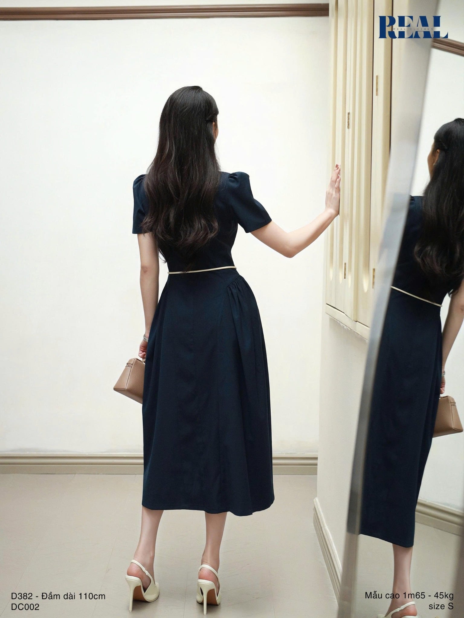 Đầm Julia xanh đen