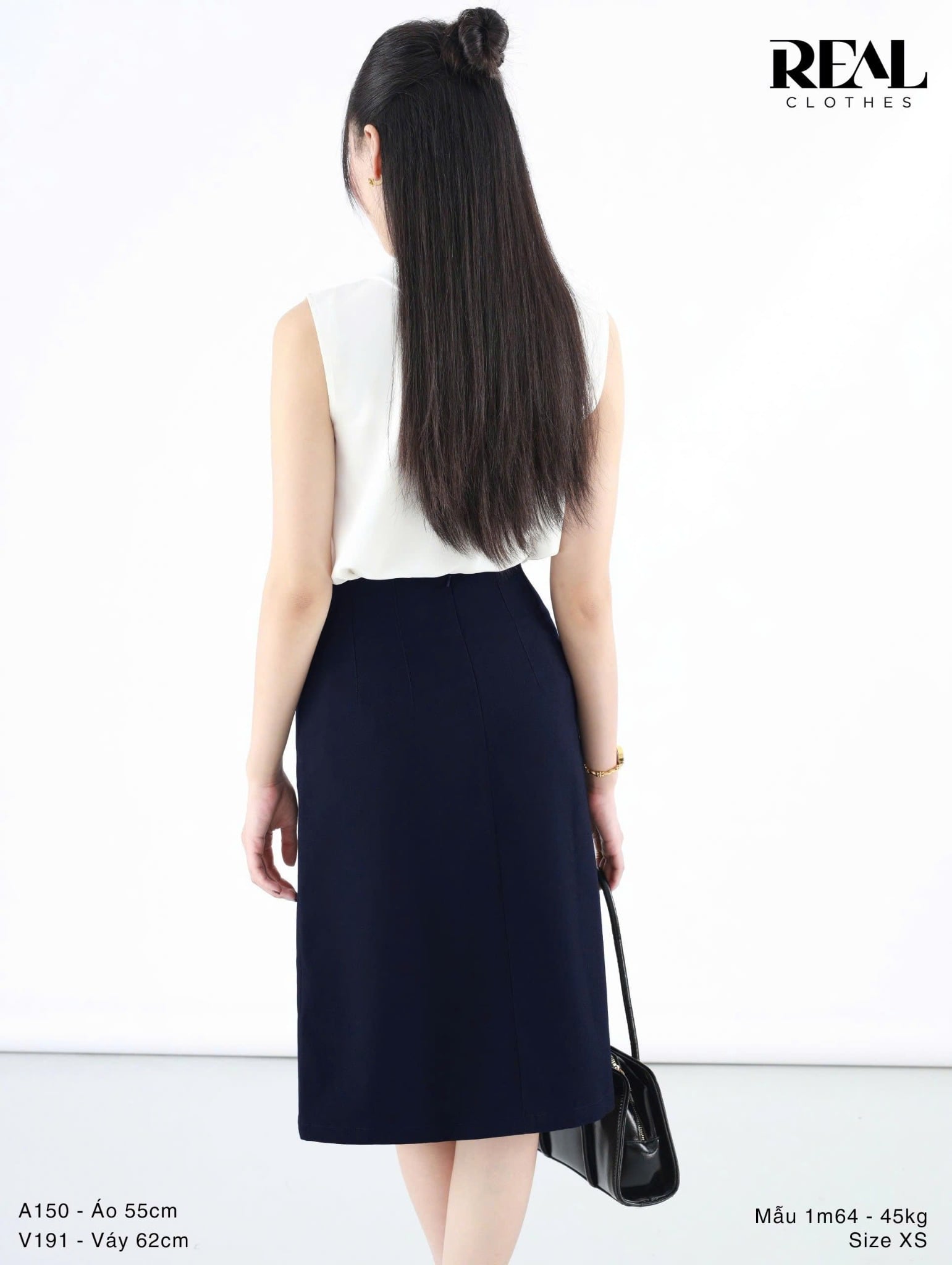 Blazer Office xanh đen