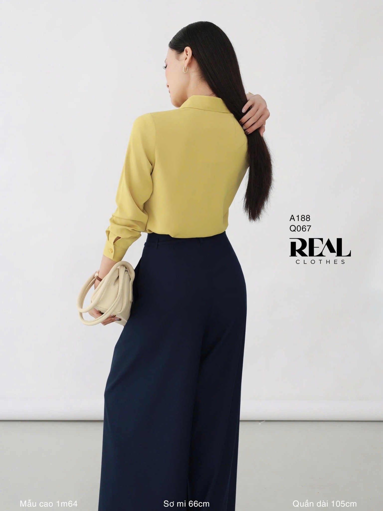 Sơ Mi Cổ Mềm Vàng Cát