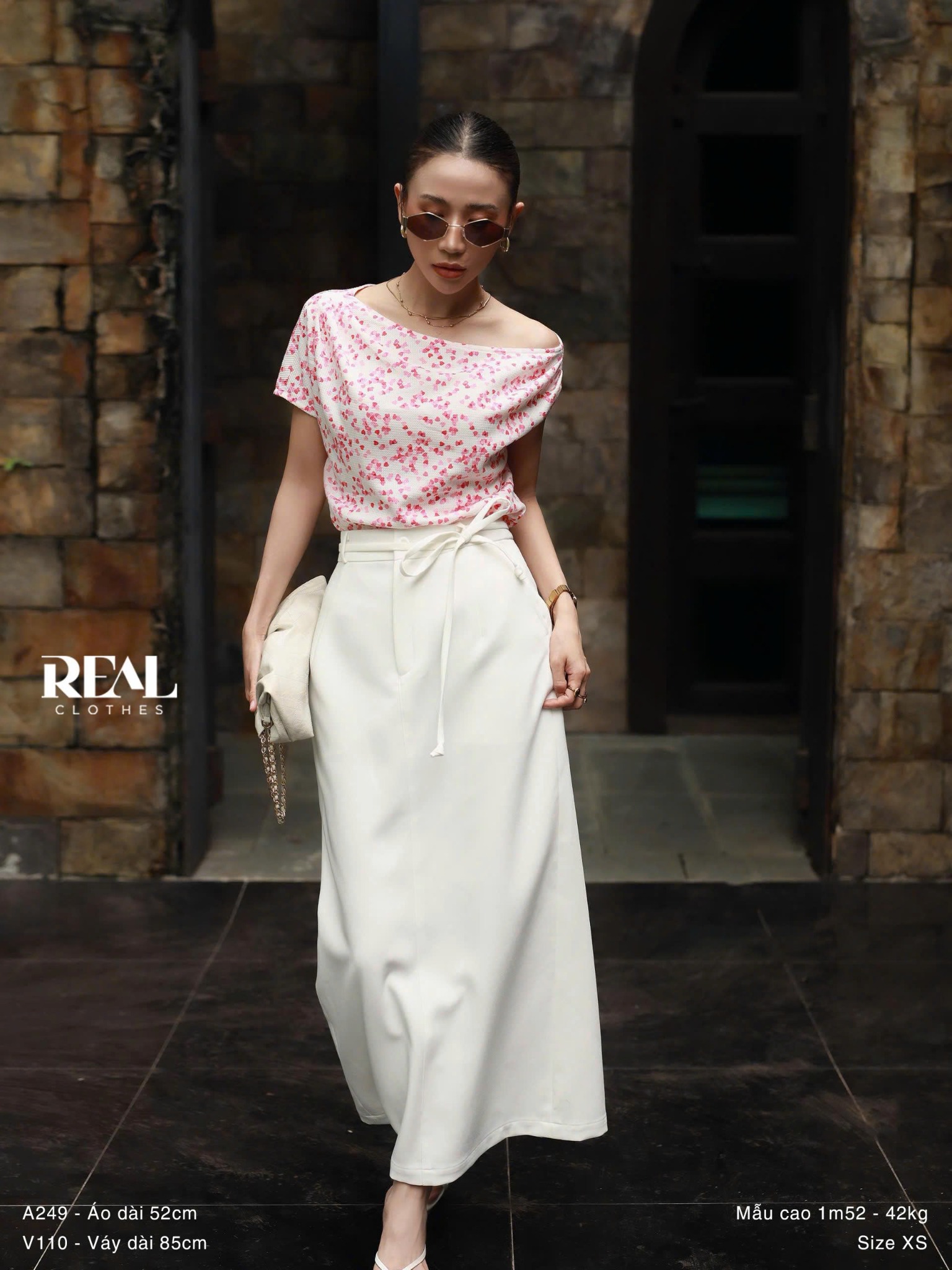  Áo lệch vai babypink SALE 