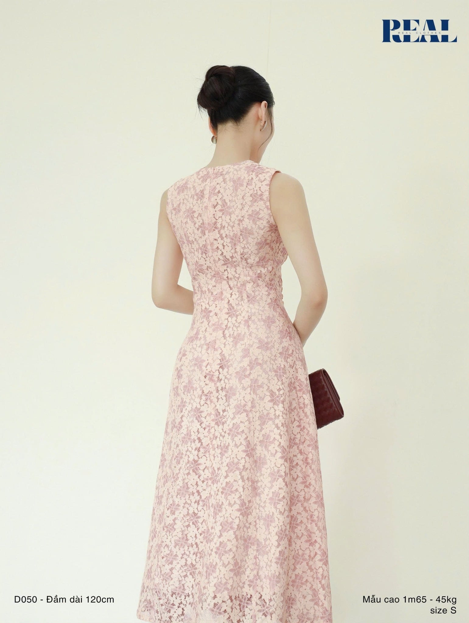 Đầm Tuyết Mai hồng