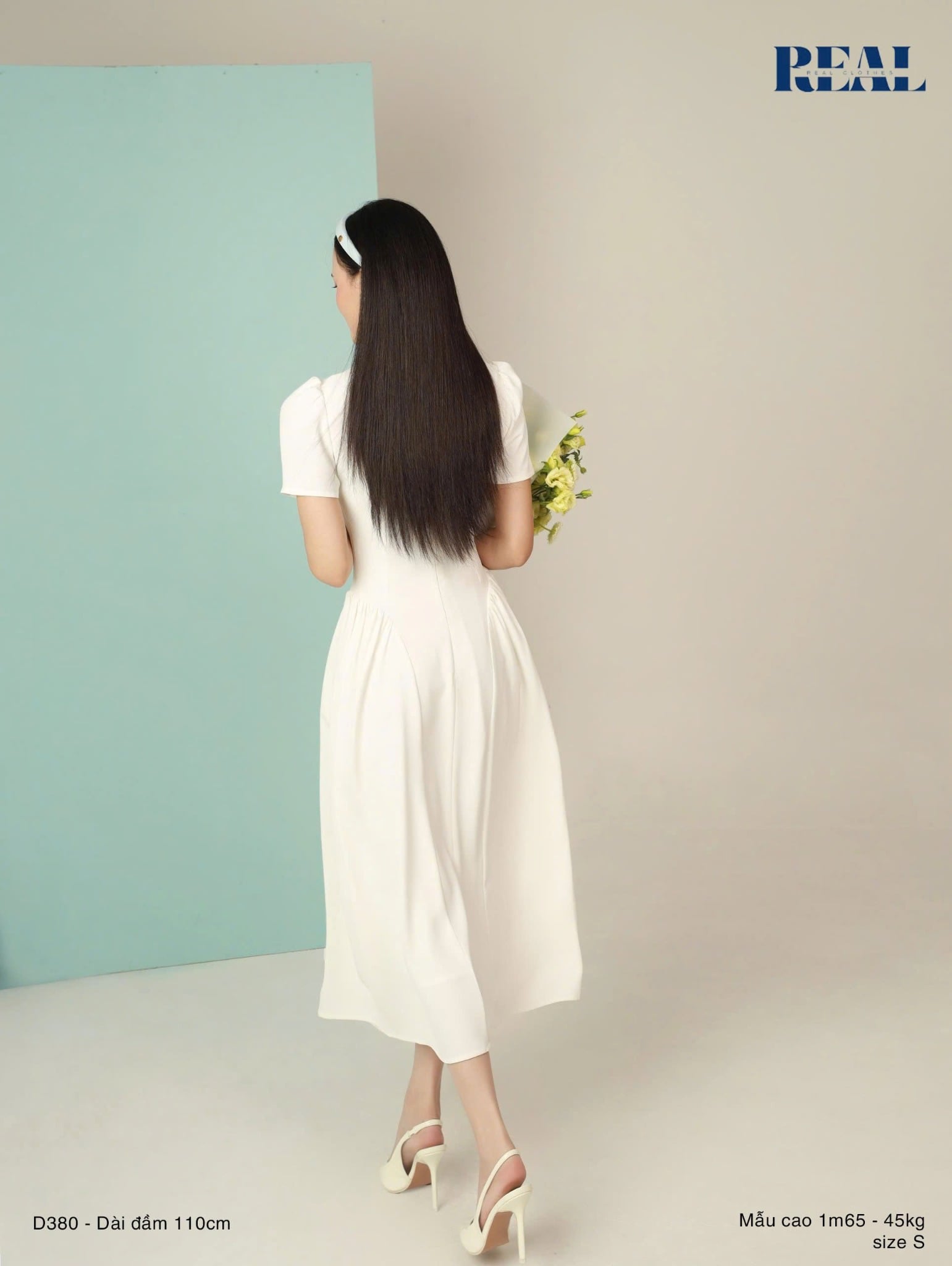 Đầm Julia trắng