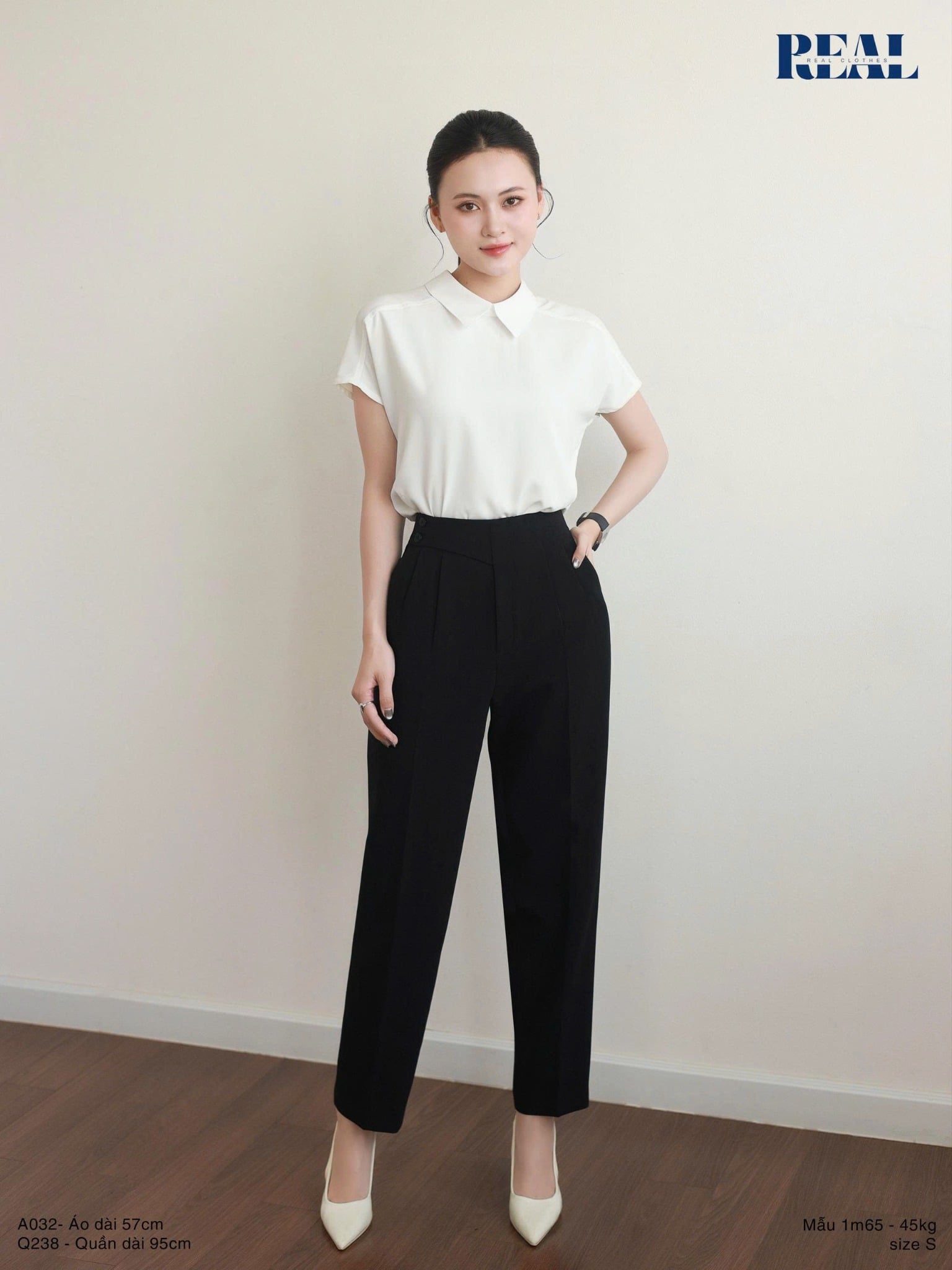 Sơ mi Paris trắng