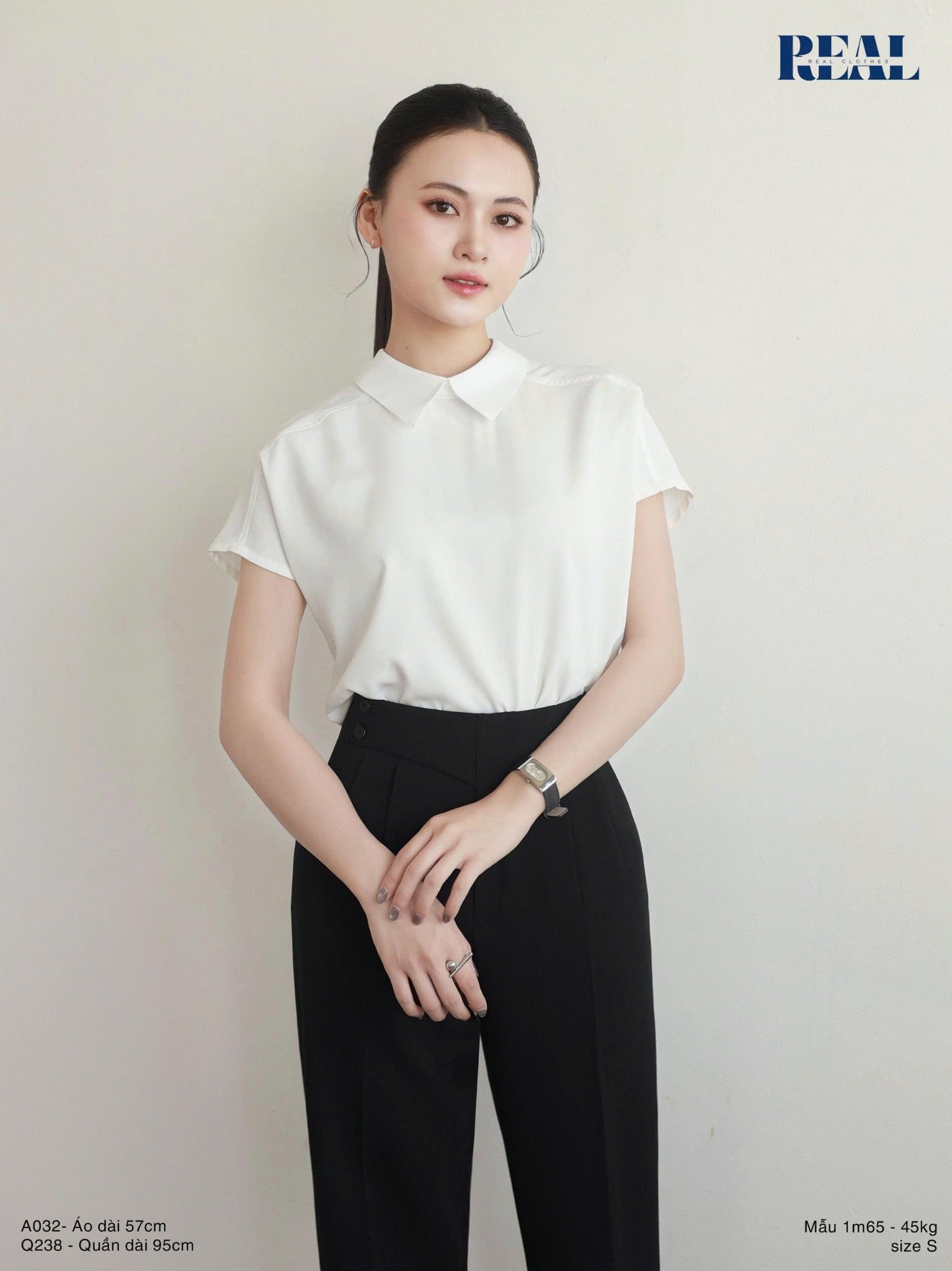 Sơ mi Paris trắng