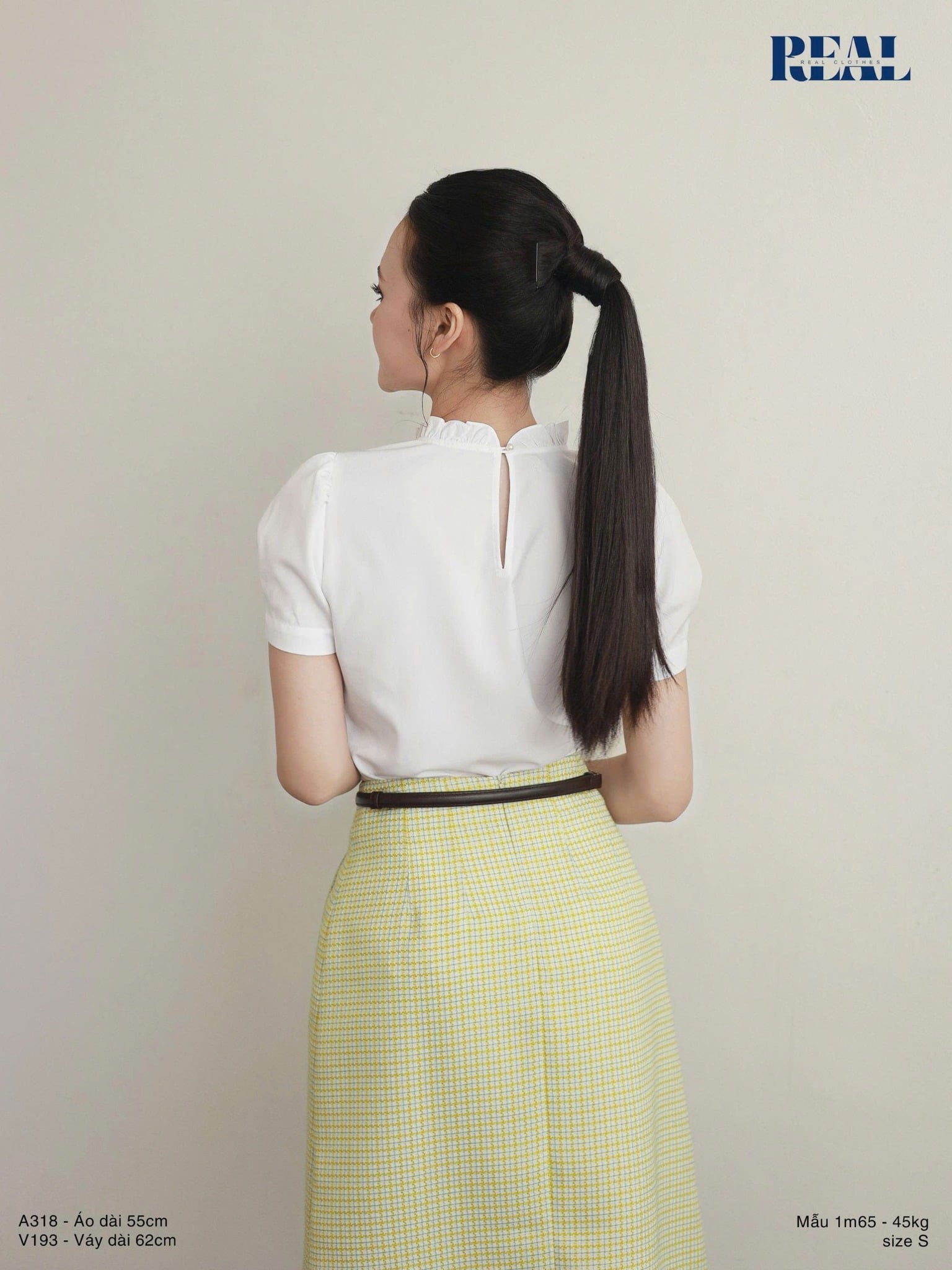 Váy Tokyo midi họa tiết