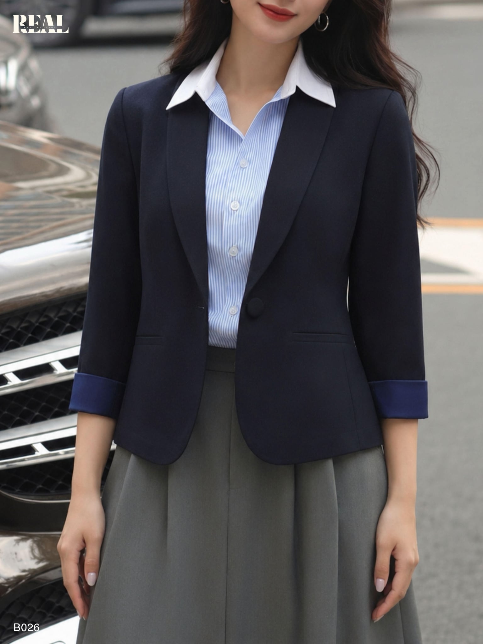  Blazer Ngắn 