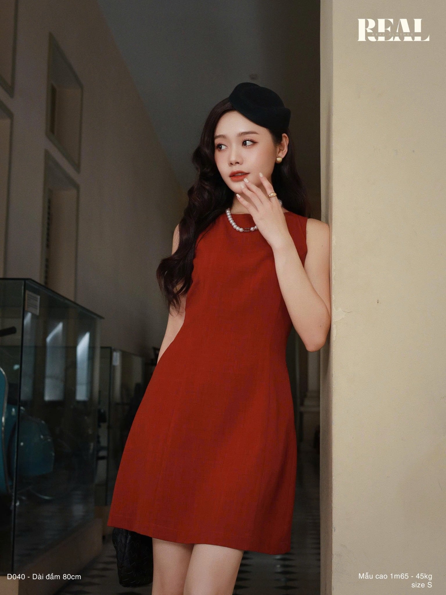  Đầm 8 mảnh Jennie gạch 