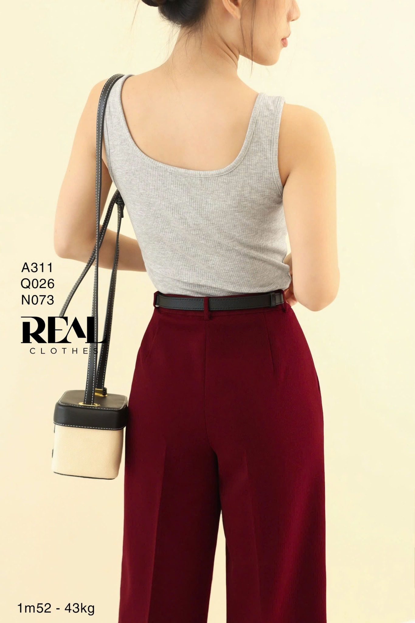 Áo tank top cổ U SALE