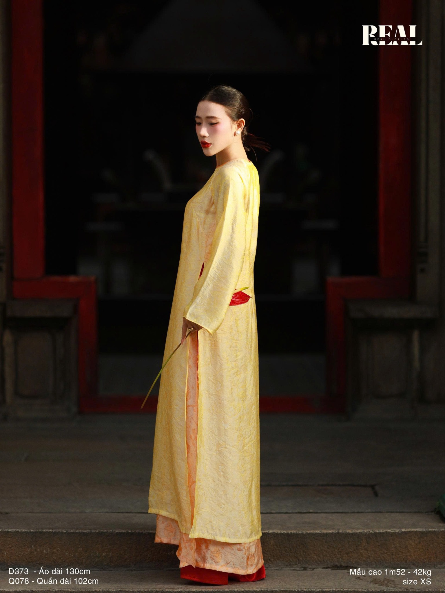 Áo dài 2 tà Lụa Là