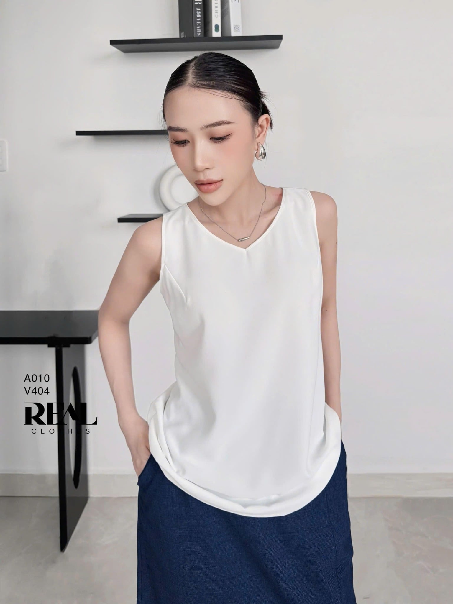 Váy Japan cách điệu navy