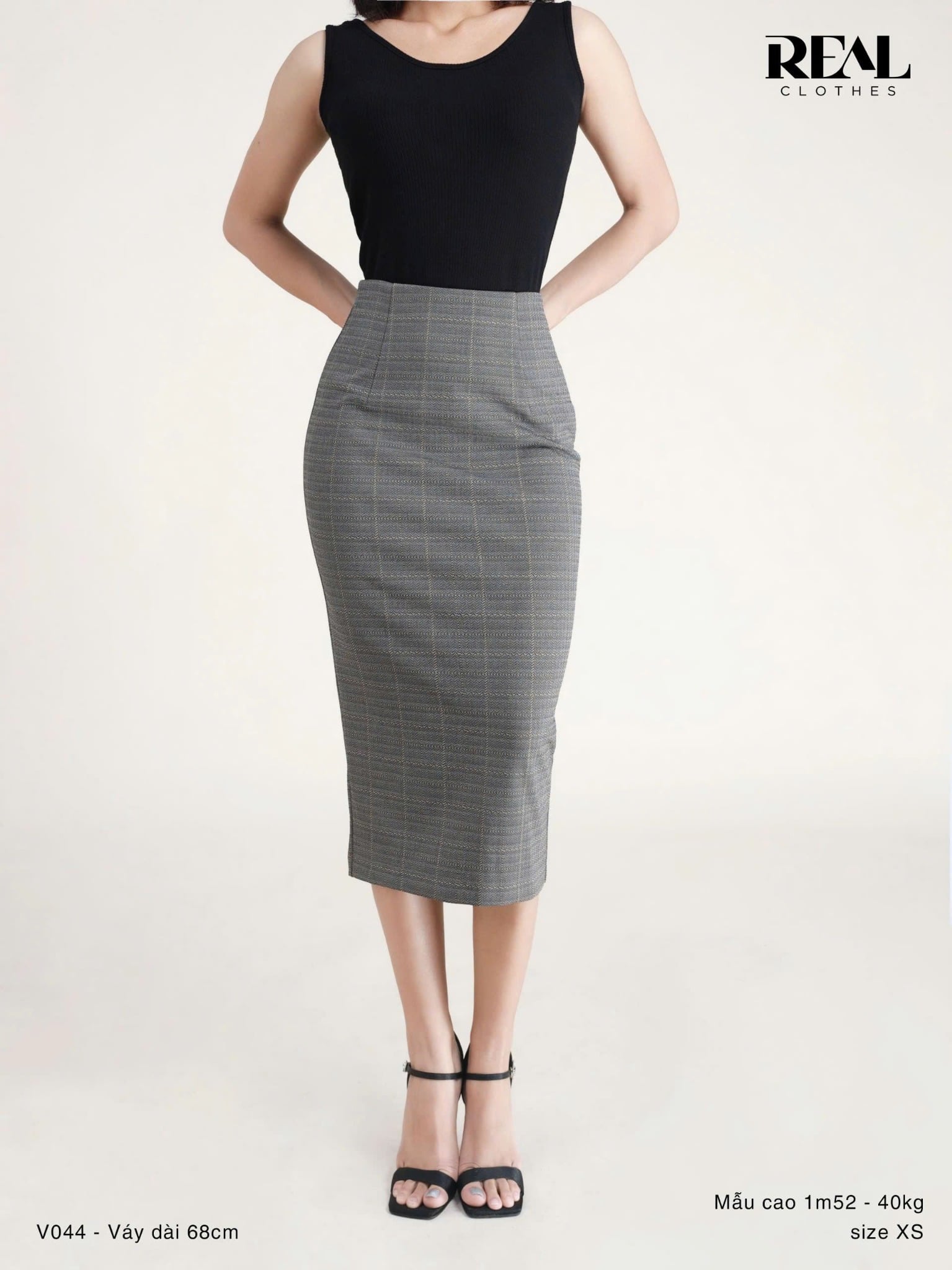 Bút chì midi 68 caro xám SALE