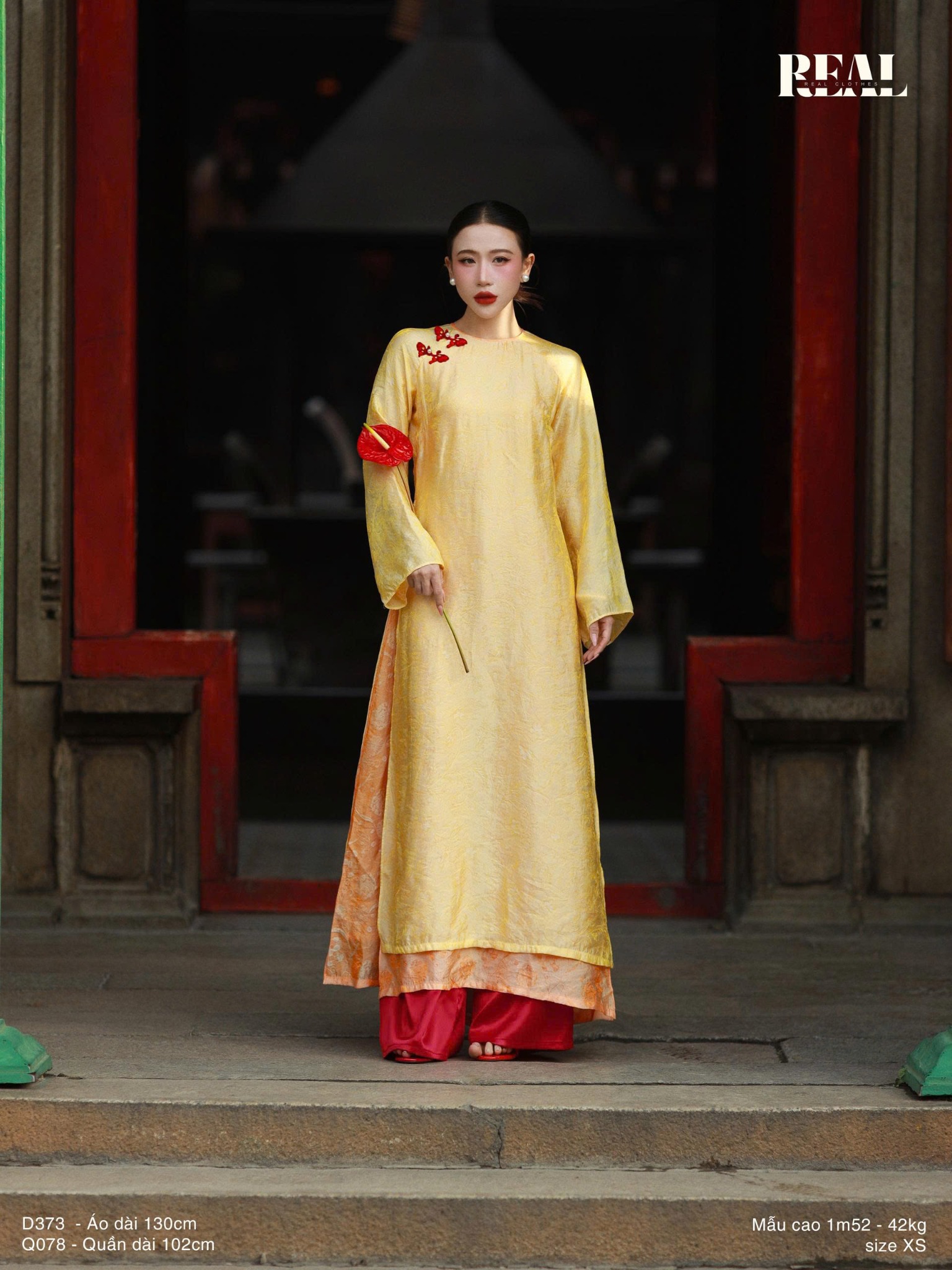 Áo dài 2 tà Lụa Là