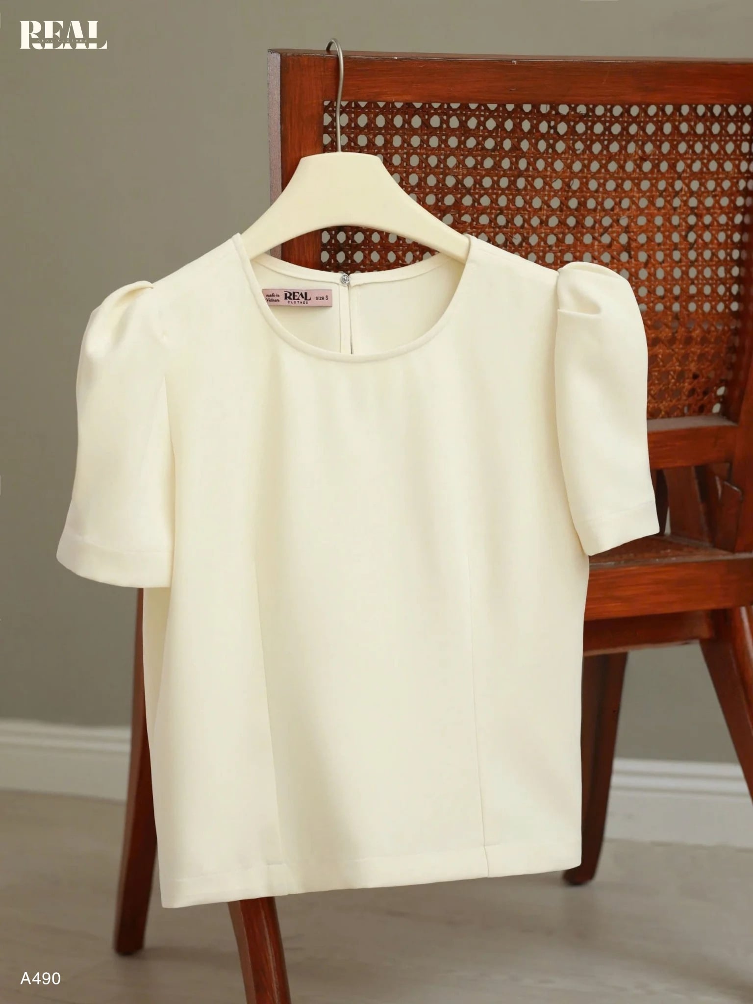 Croptop tay phồng