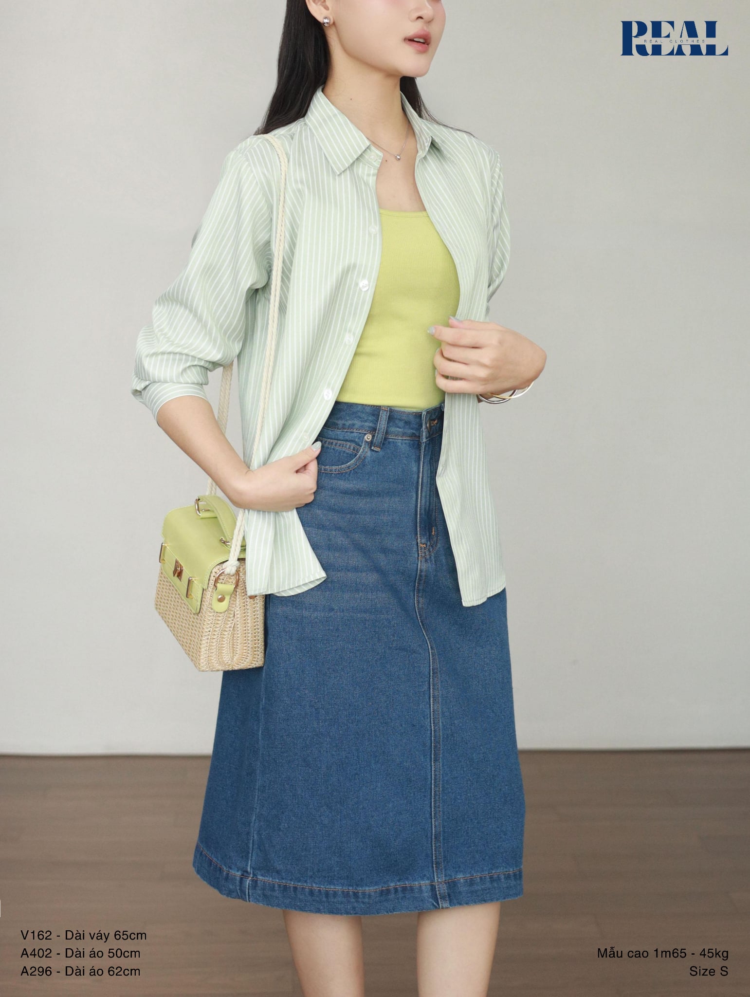 Váy Jeans ngắn