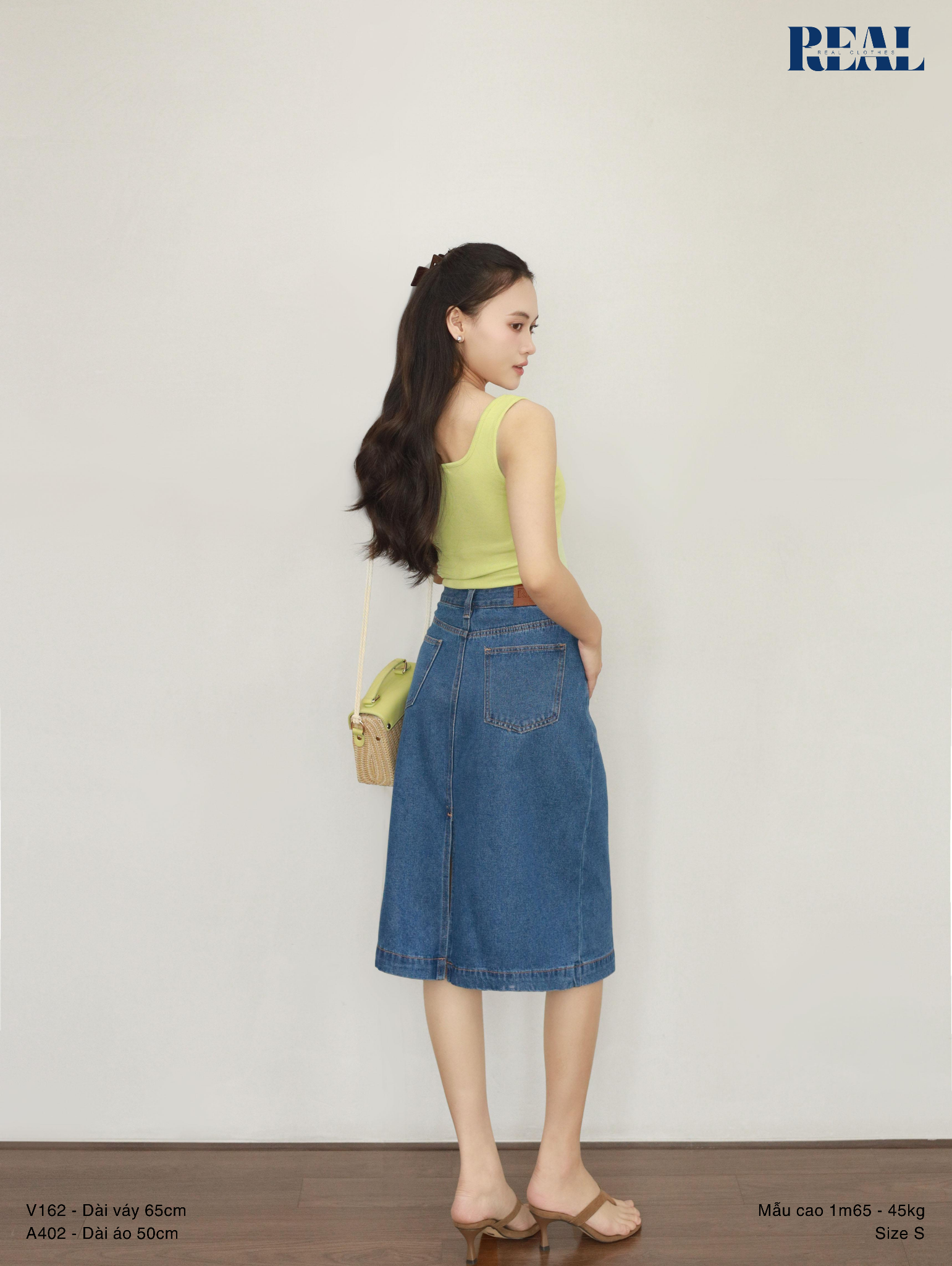 Váy Jeans ngắn