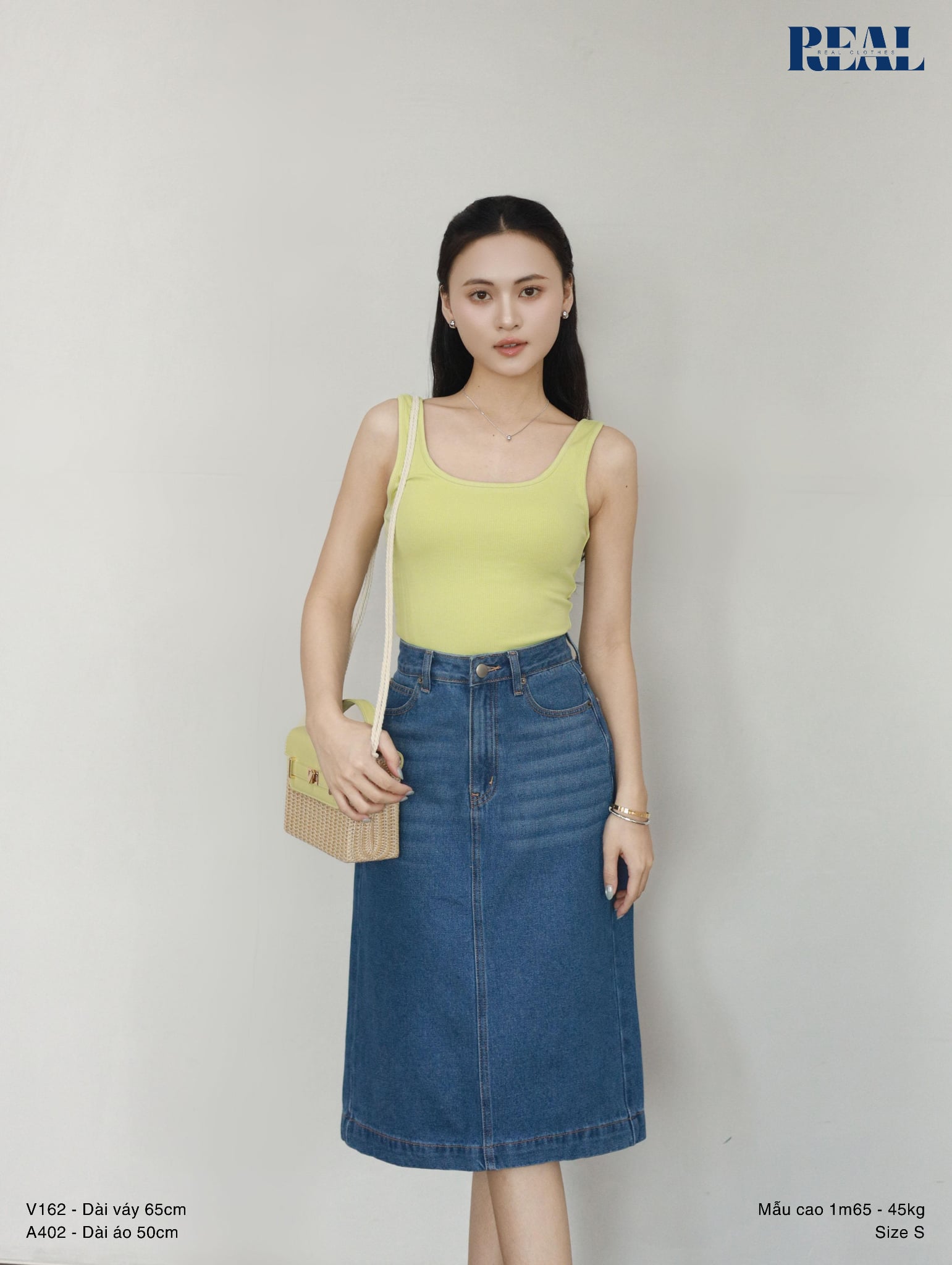 Váy Jeans ngắn